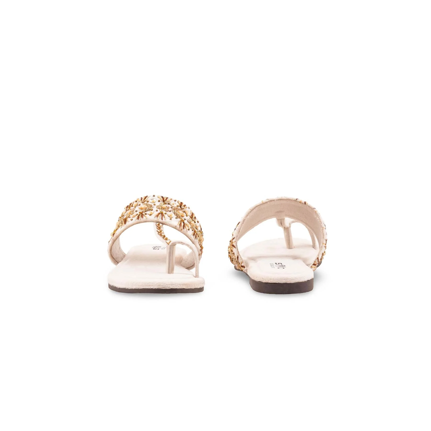 Fawn Ethnic Chappal For Women EC0252 - Image 5