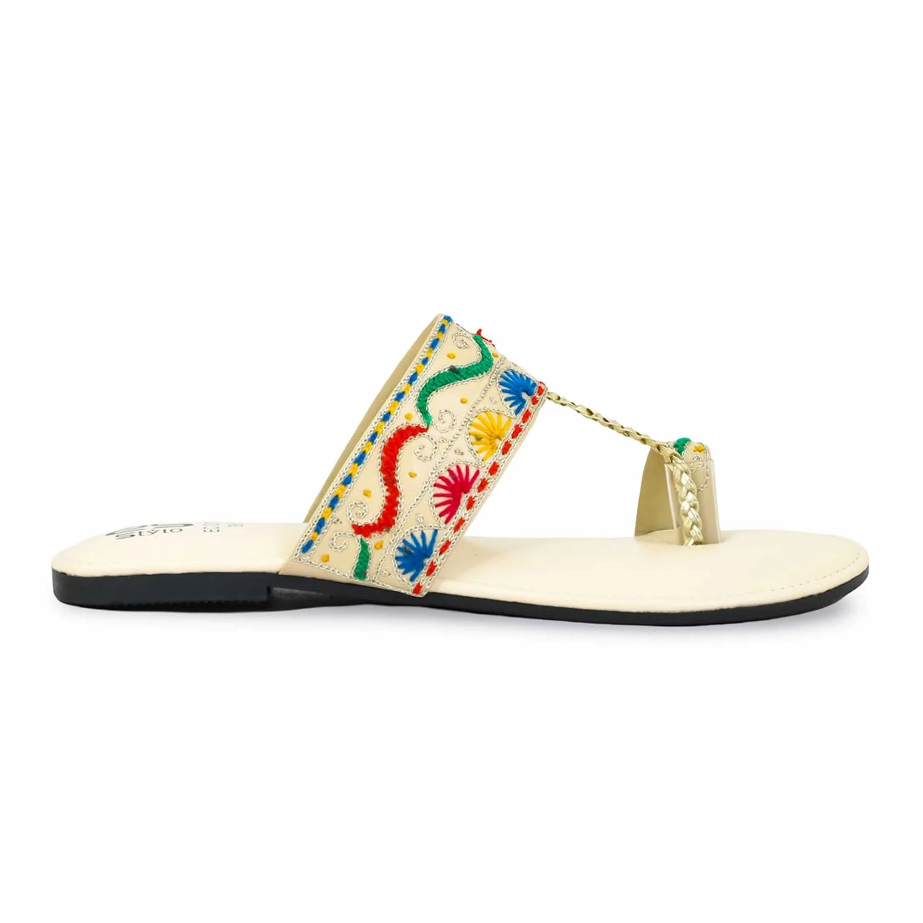 Fawn Fancy Chappal EC0213 - Image 2