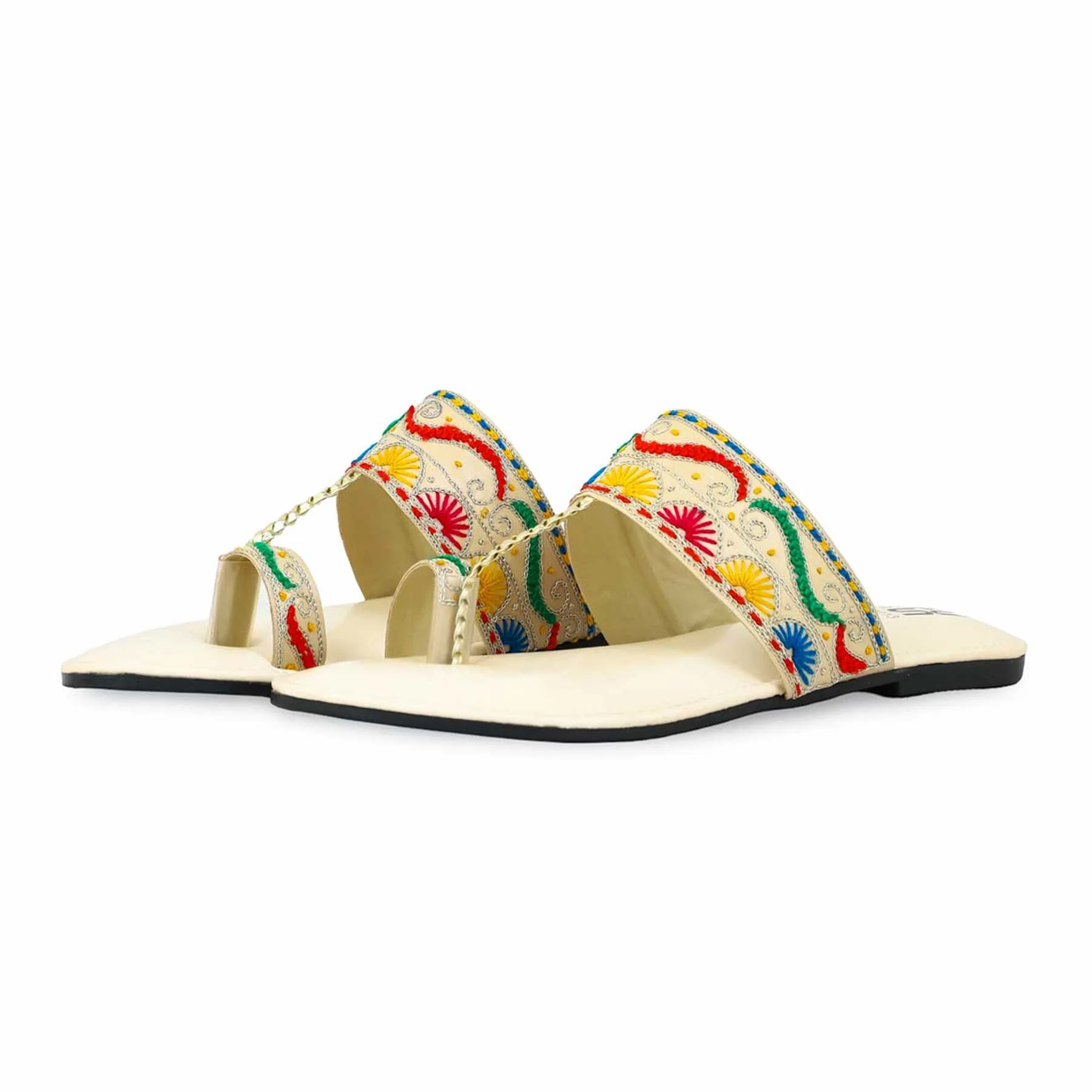 Fawn Fancy Chappal EC0213 - Image 3