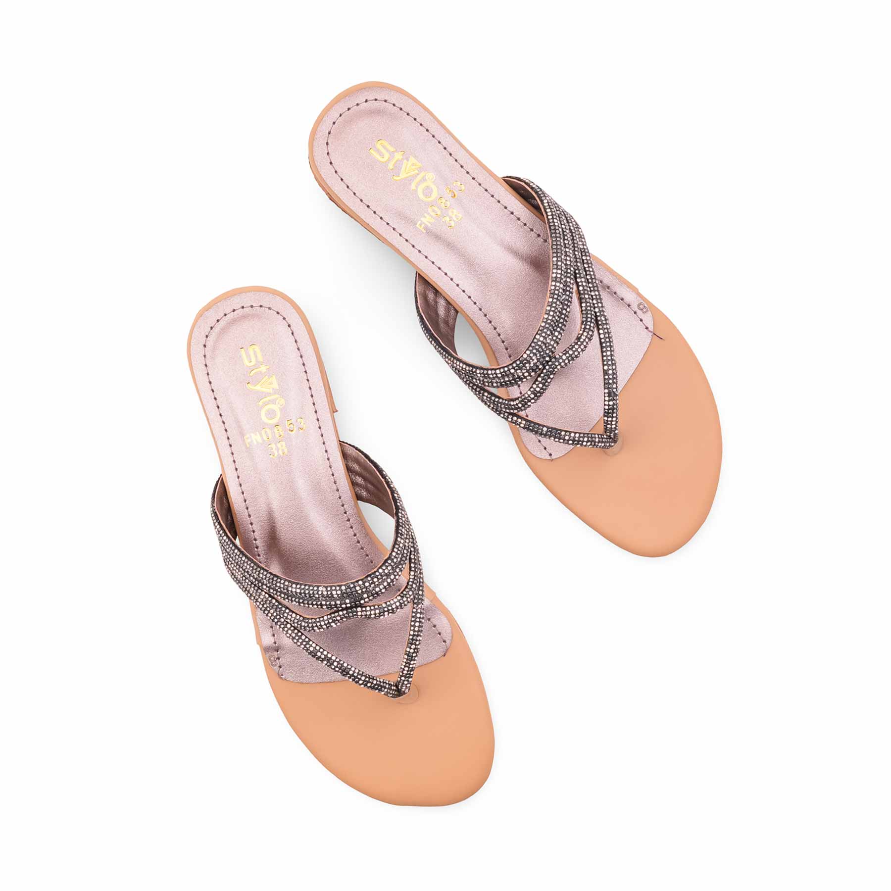 Fawn Fancy Chappal For Women FN0853 - Image 5