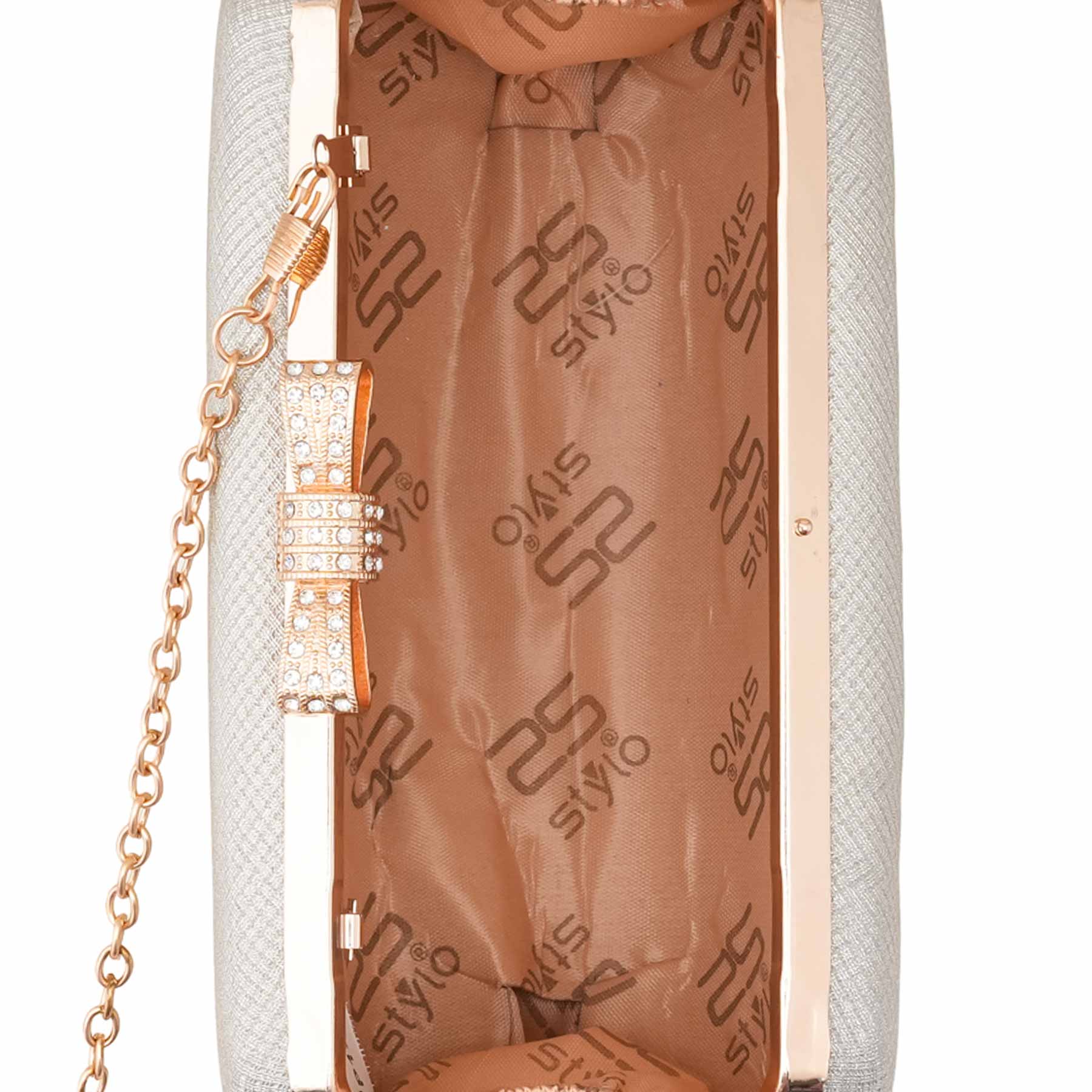 Fawn Fancy Clutch For Ladies P15706 - Image 5