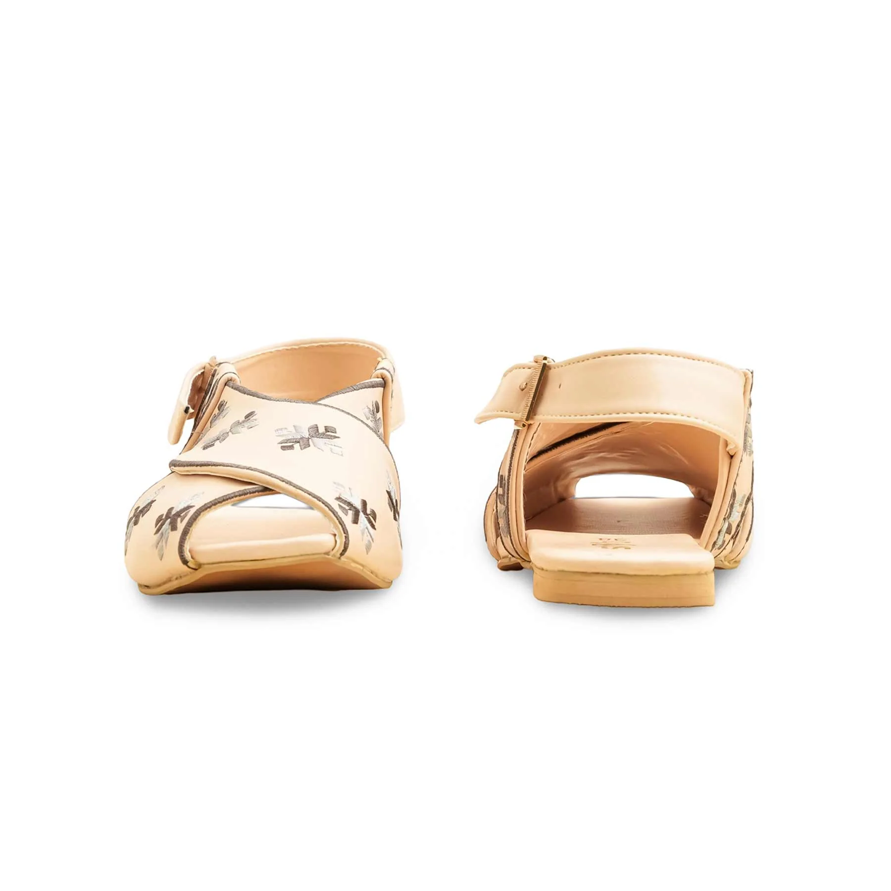 Fawn Formal Peshawari Chappal EC3190 - Image 4