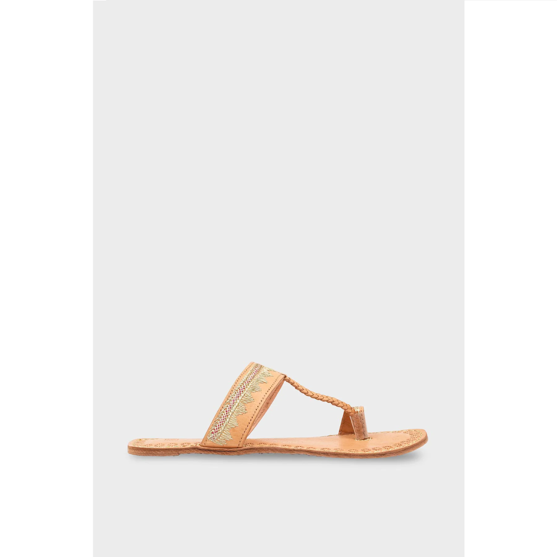 Fawn Kolapoori Chappal EC0256 - Image 2