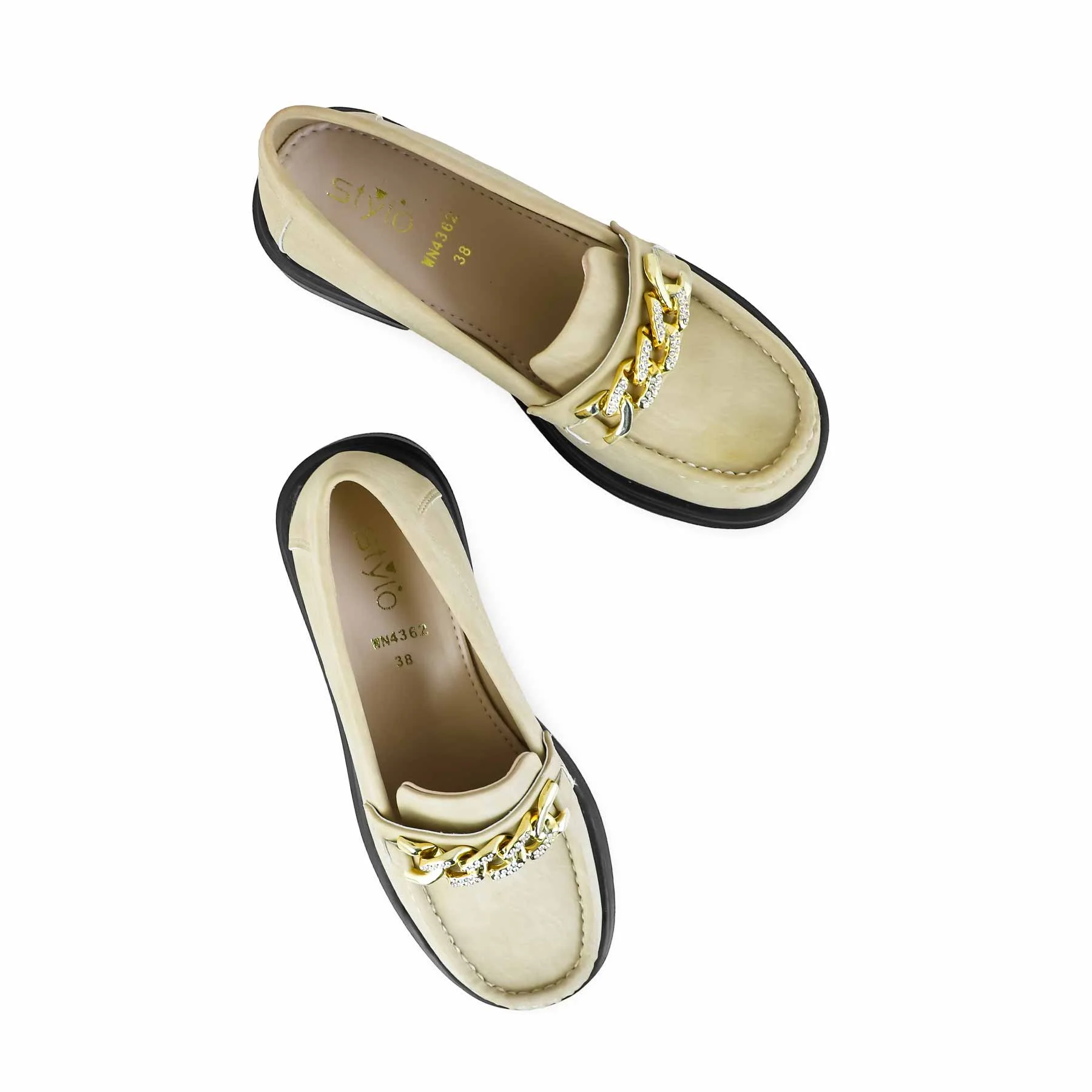 Fawn Stylish Moccasin WN4362 - Image 4