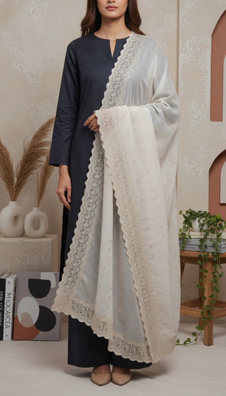 Fawn Summer Shawl PD6118 - Image 2