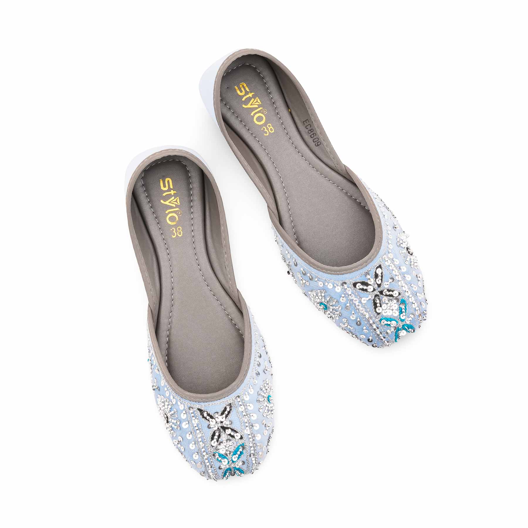 Ferozy Fancy Khussa For Ladies EC8609 - Image 5