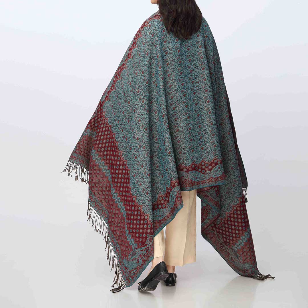 Ferozy Winter Shawl PW3701 - Image 2