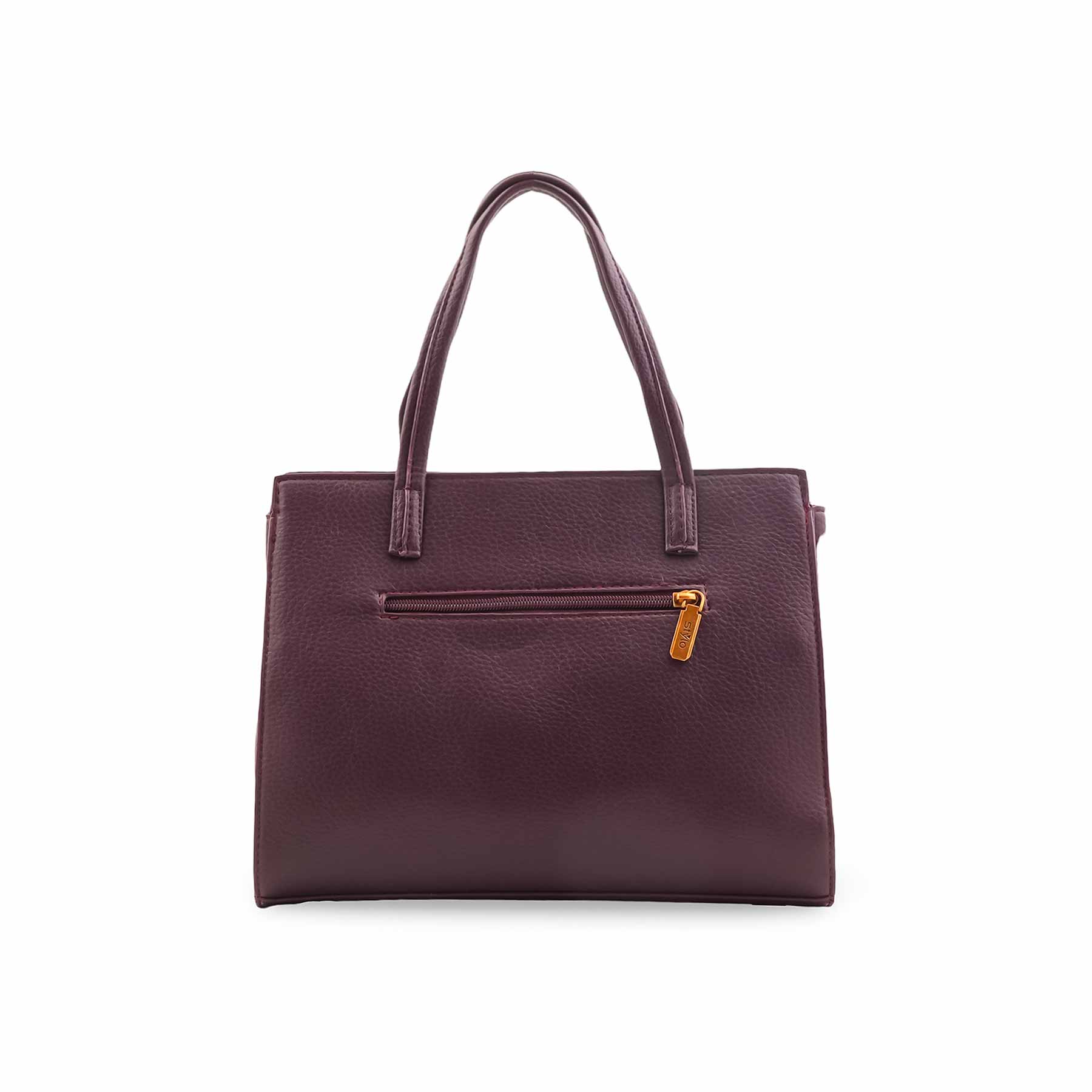 Fuchsia Formal Hand Bag For Women P36600 - Image 4