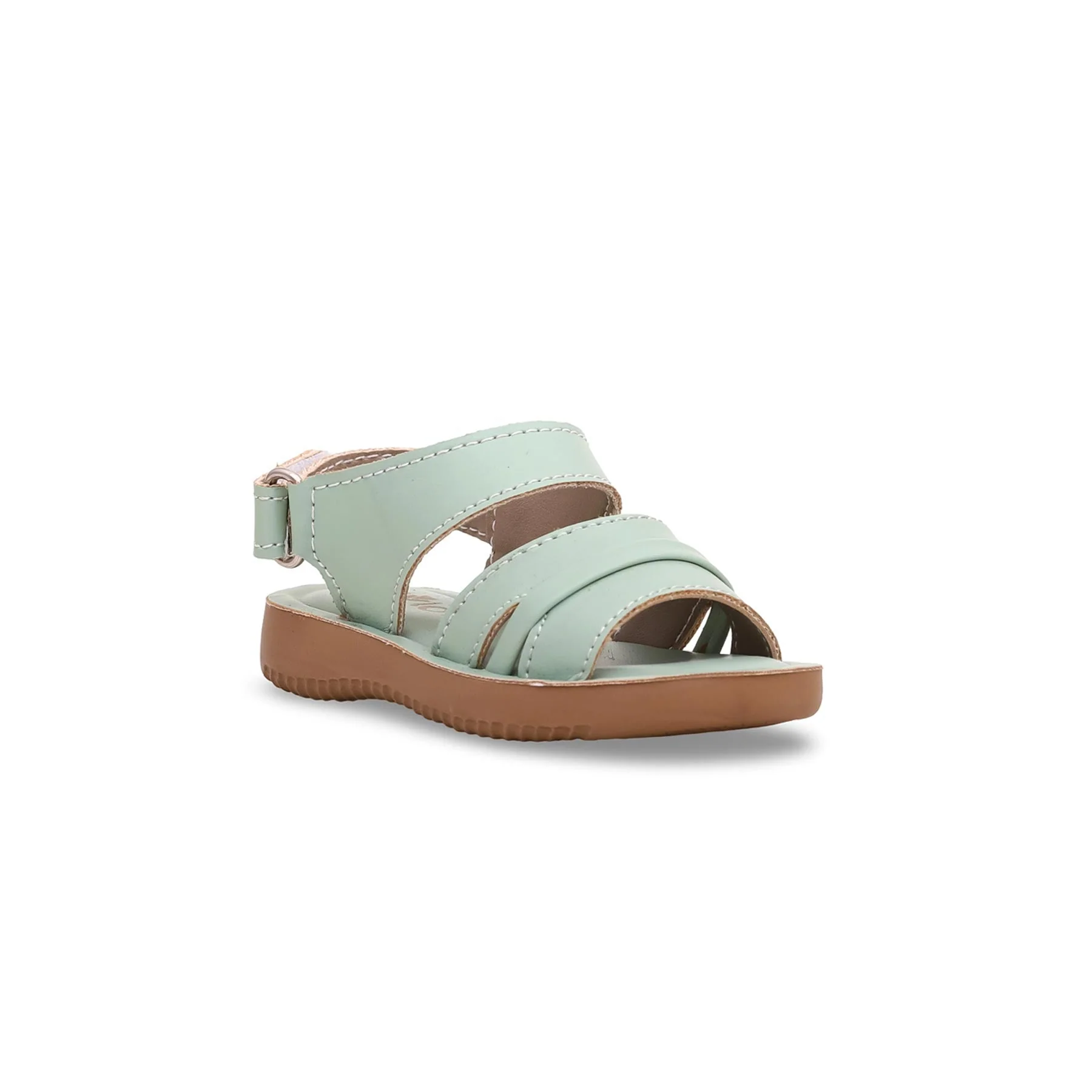 Girls Aqua Green Casual Sandal KD7821 - Image 2