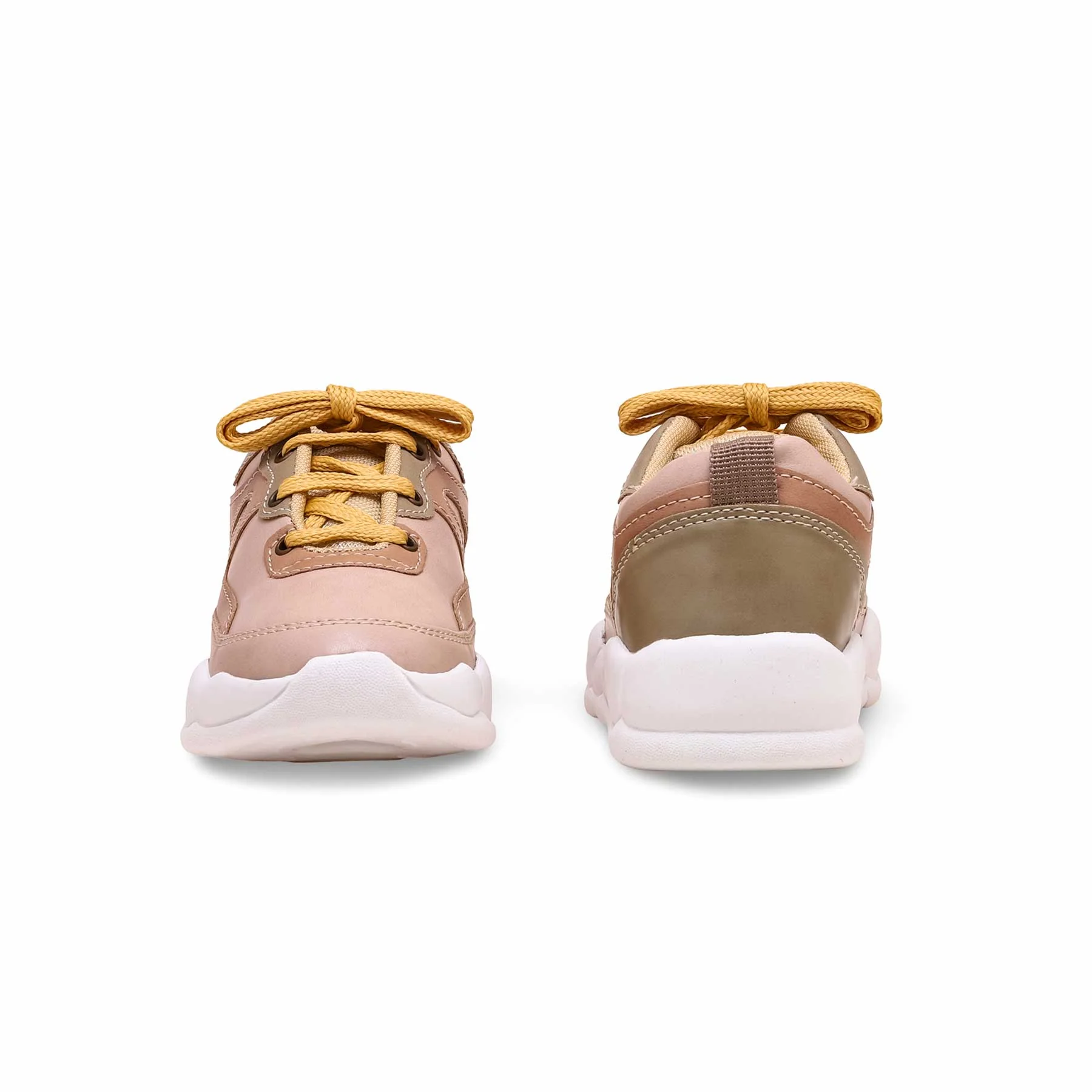 Girls Beige Casual Jogger KD1802 - Image 4