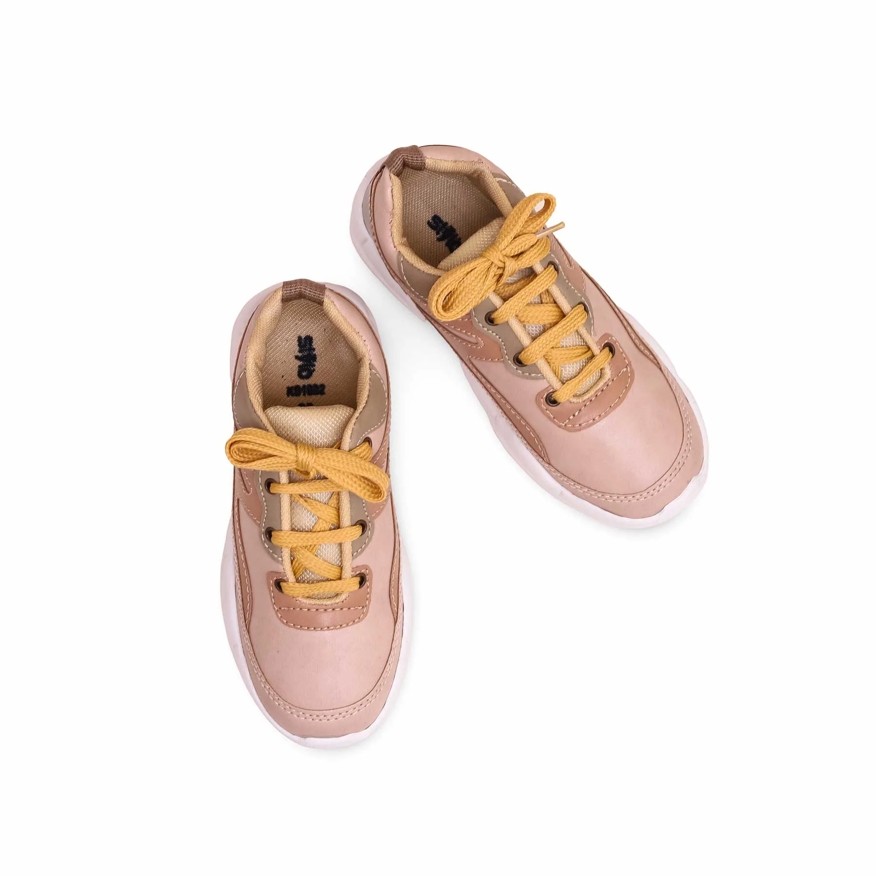 Girls Beige Casual Jogger KD1802 - Image 5