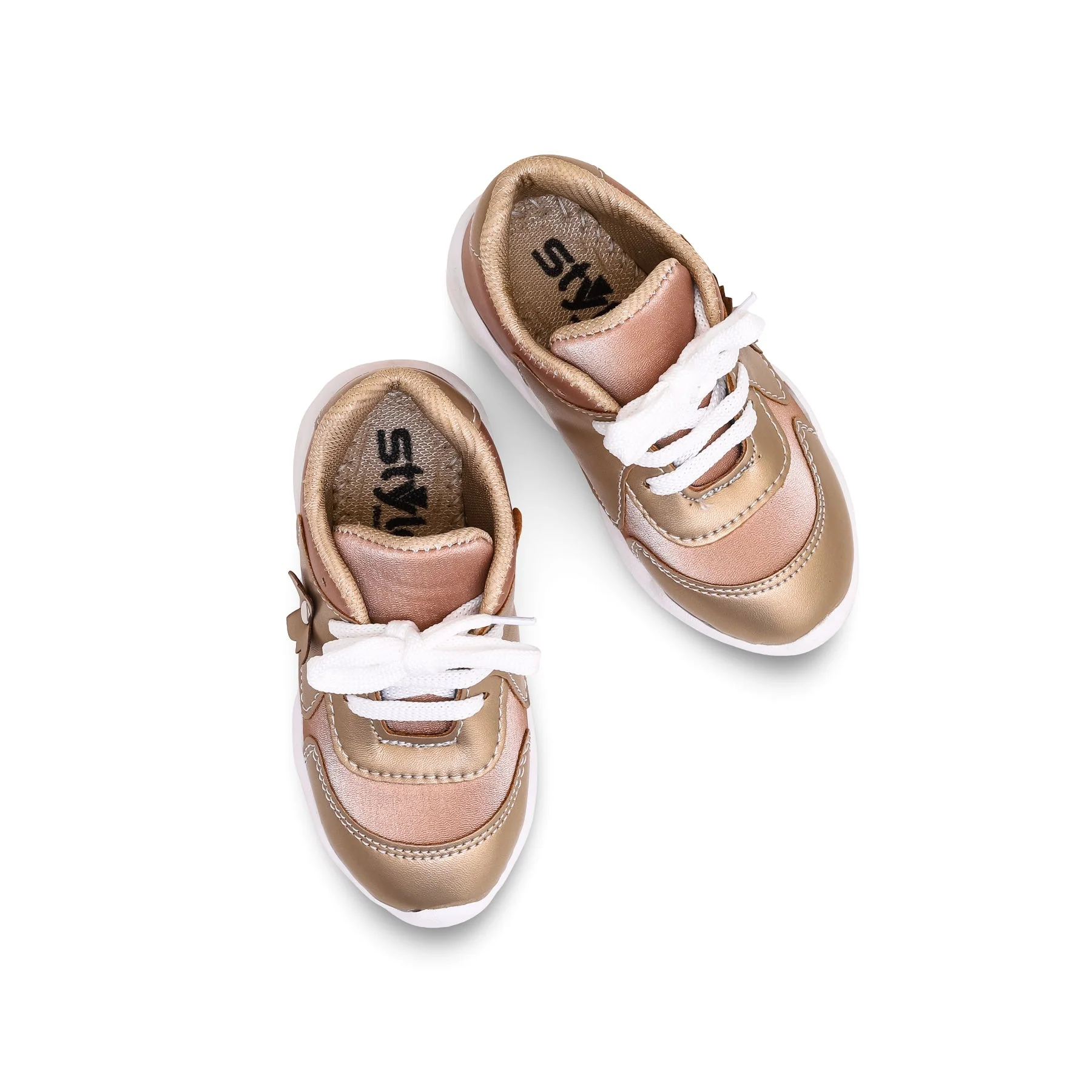 Girls Beige Casual Jogger KD1834 - Image 5