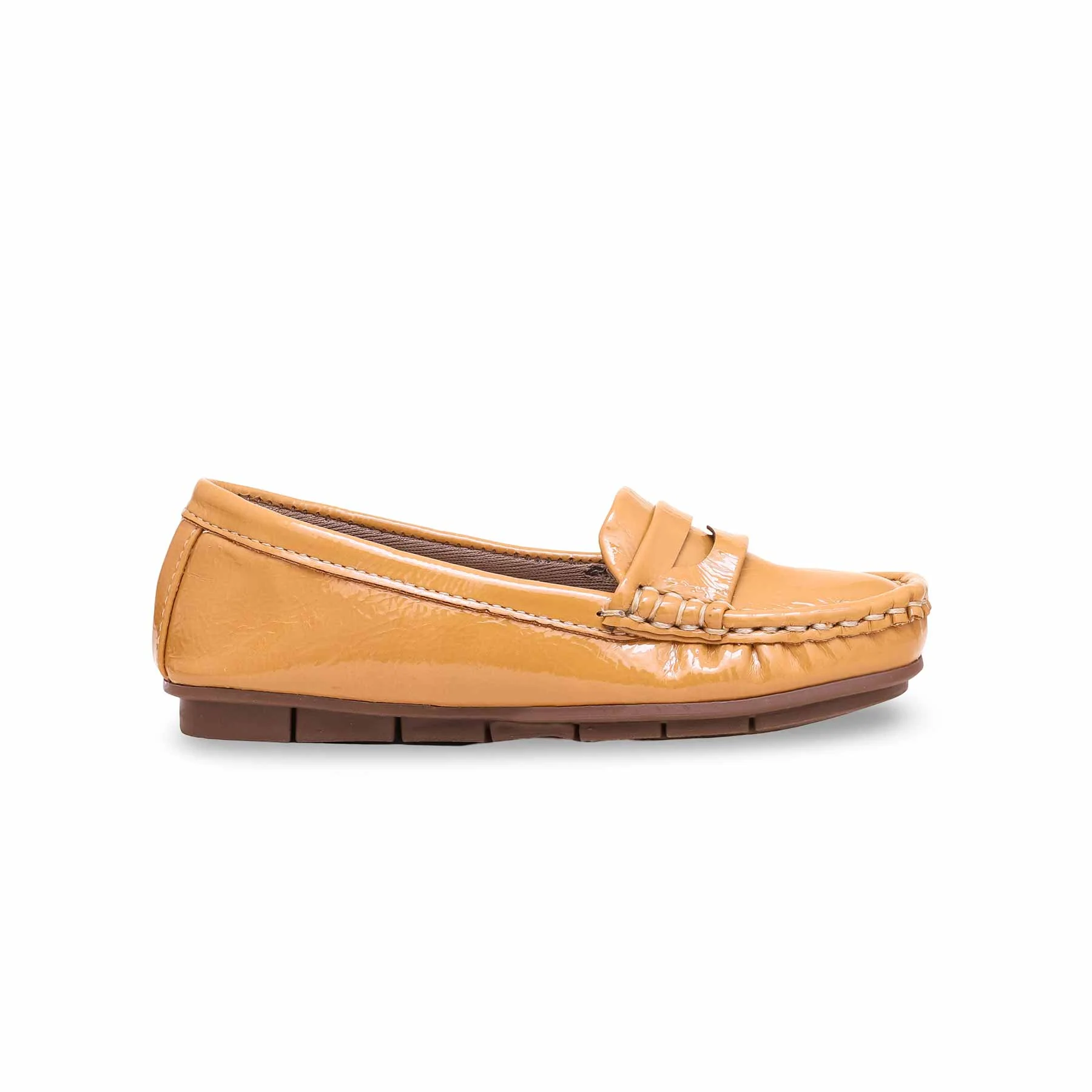 Girls Beige Formal Moccasin KD2296 - Image 2