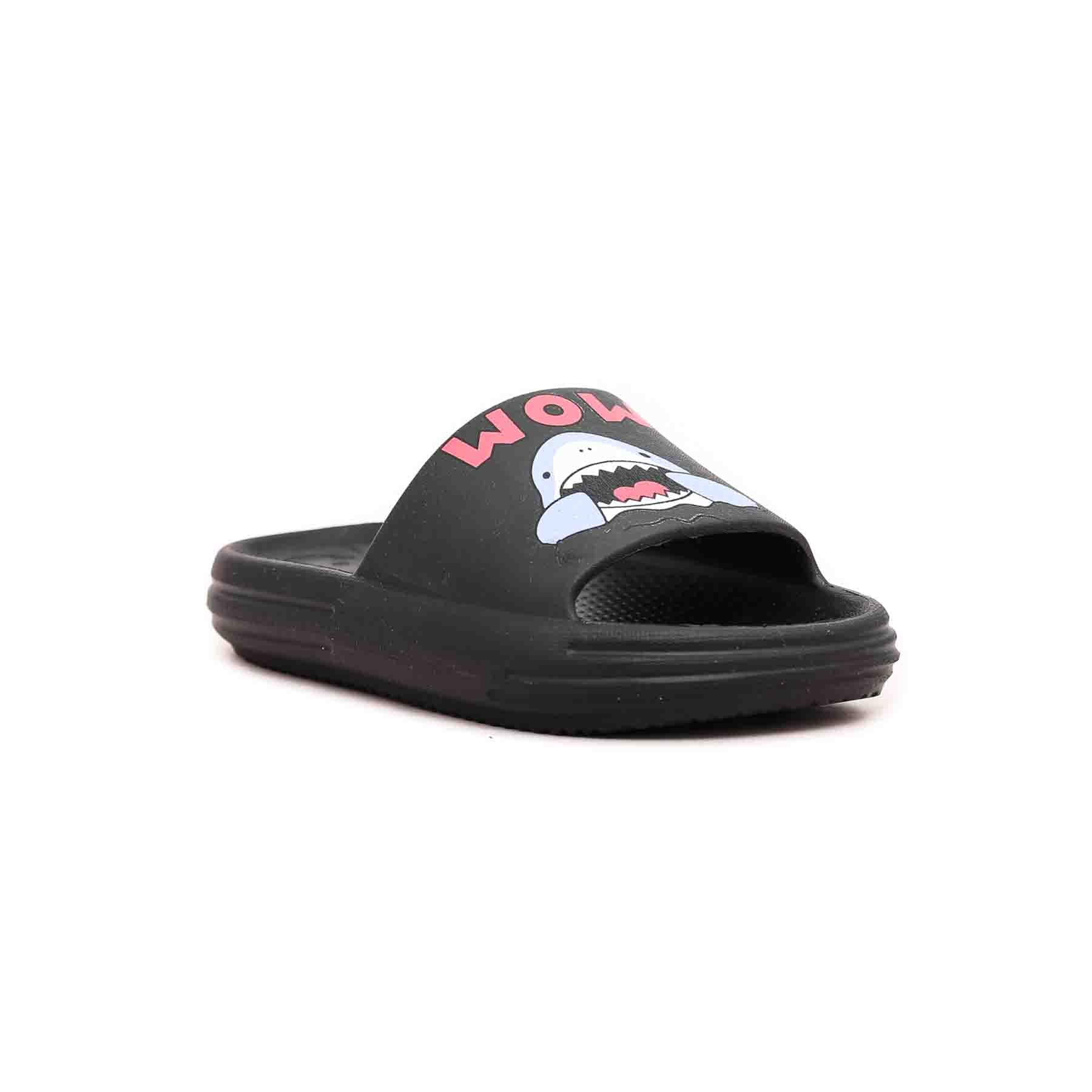 Girls Black Casual Flip Flop KD5383 - Image 2