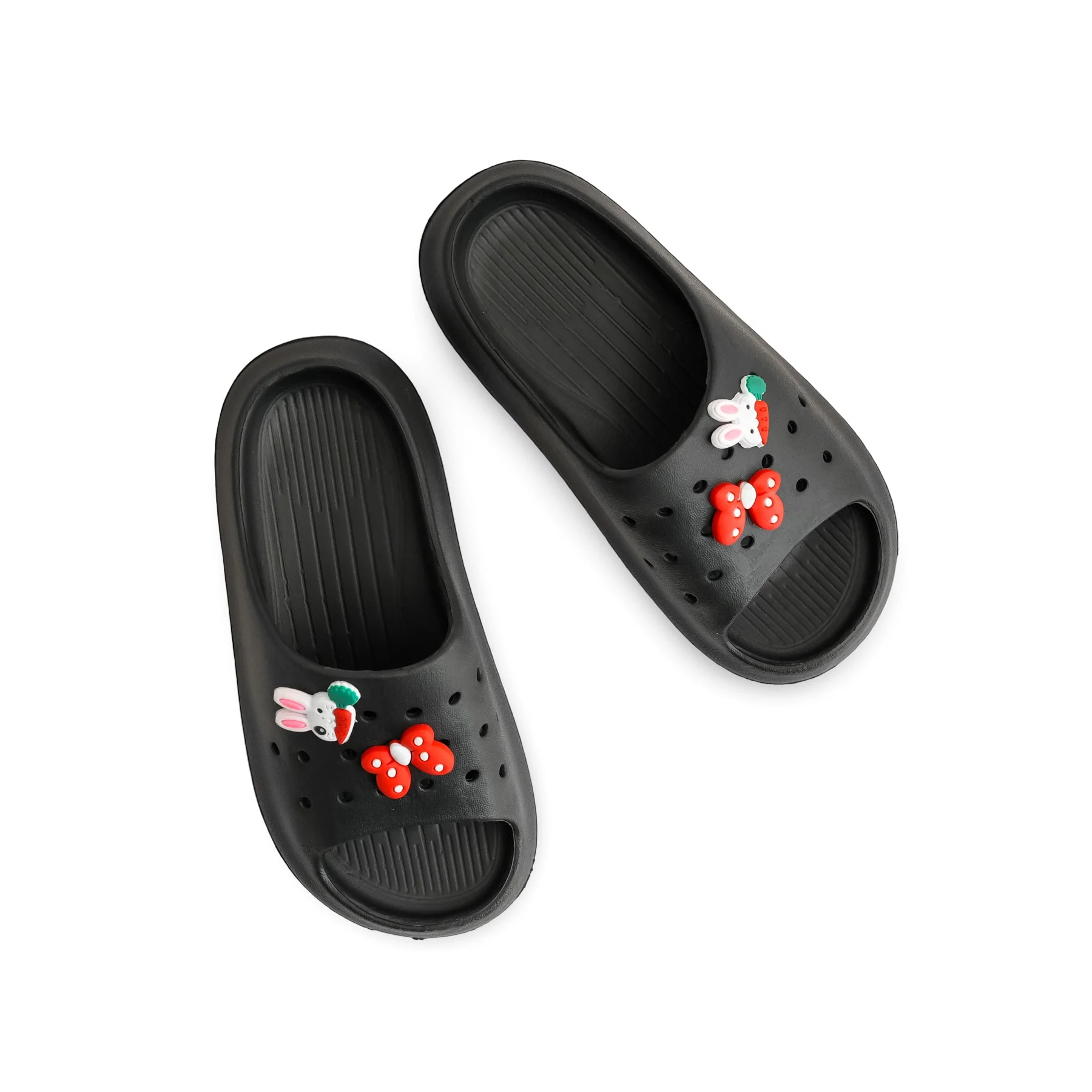 Girls Black Casual Flip Flop KD5498 - Image 5