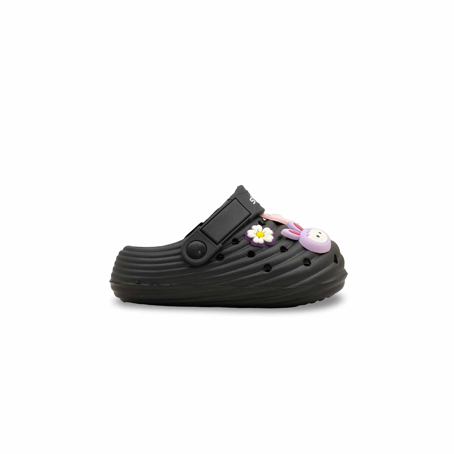 Girls Black Casual Flip Flop KD5722 - Image 2