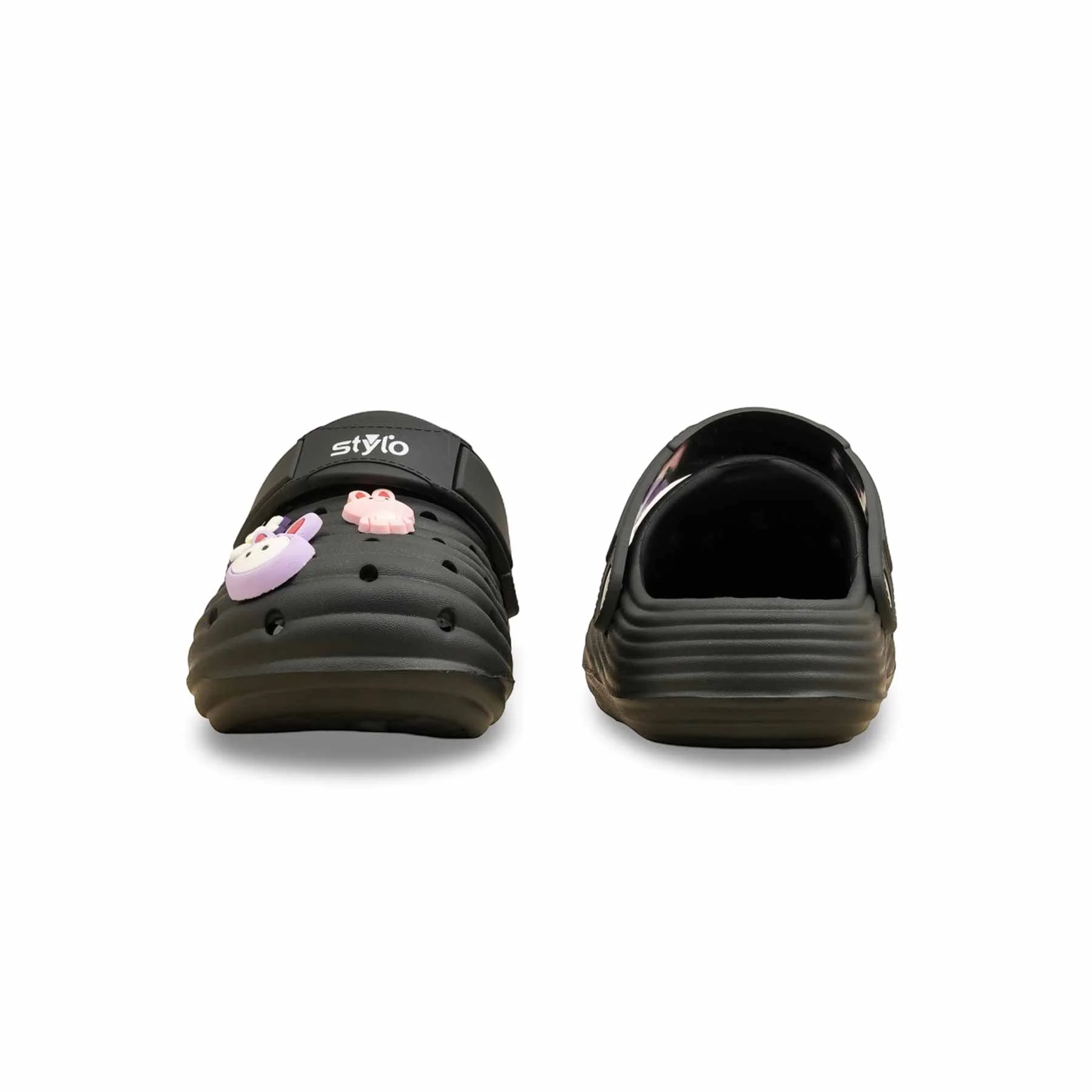 Girls Black Casual Flip Flop KD5722 - Image 4