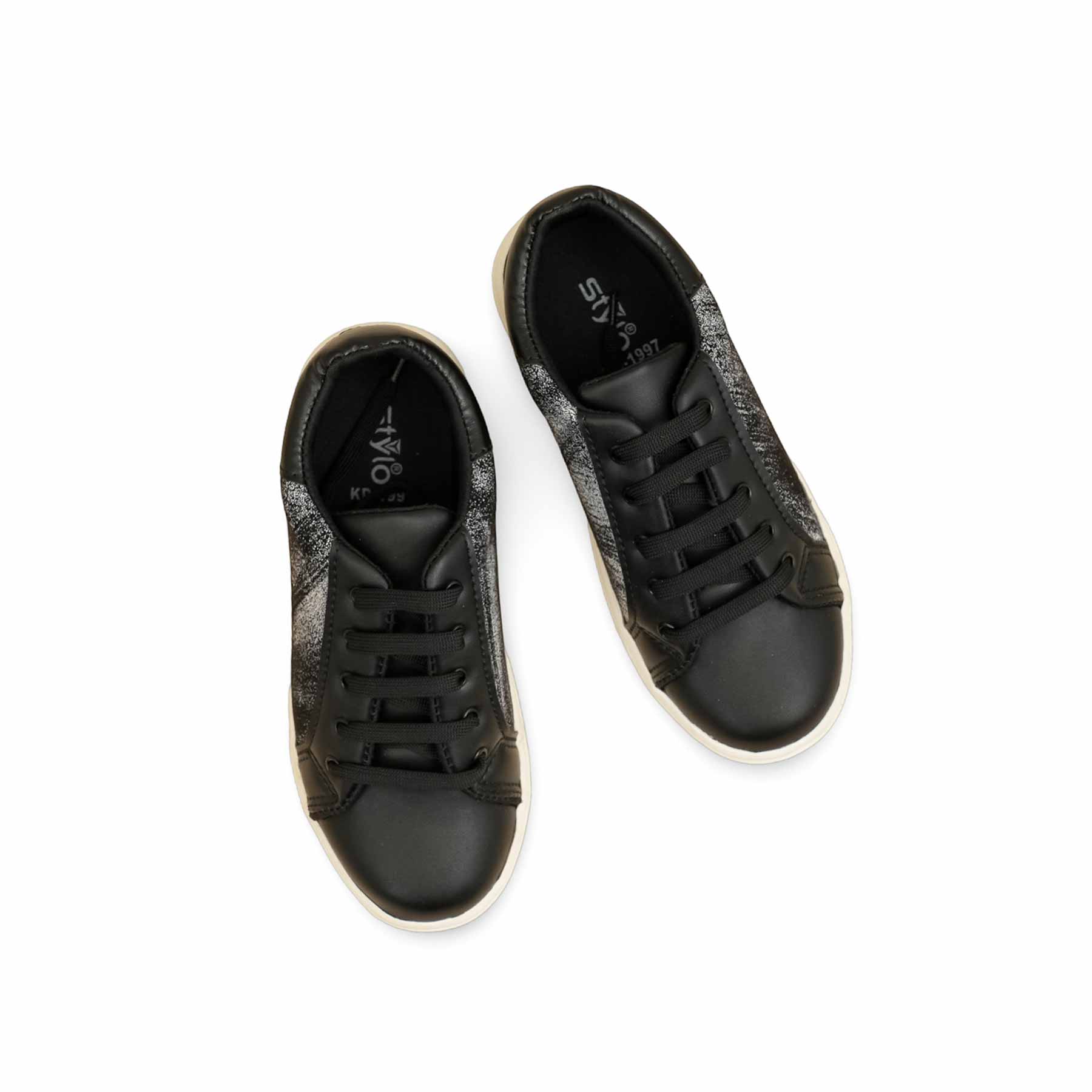 Girls Black Casual Jogger KD1997 - Image 5