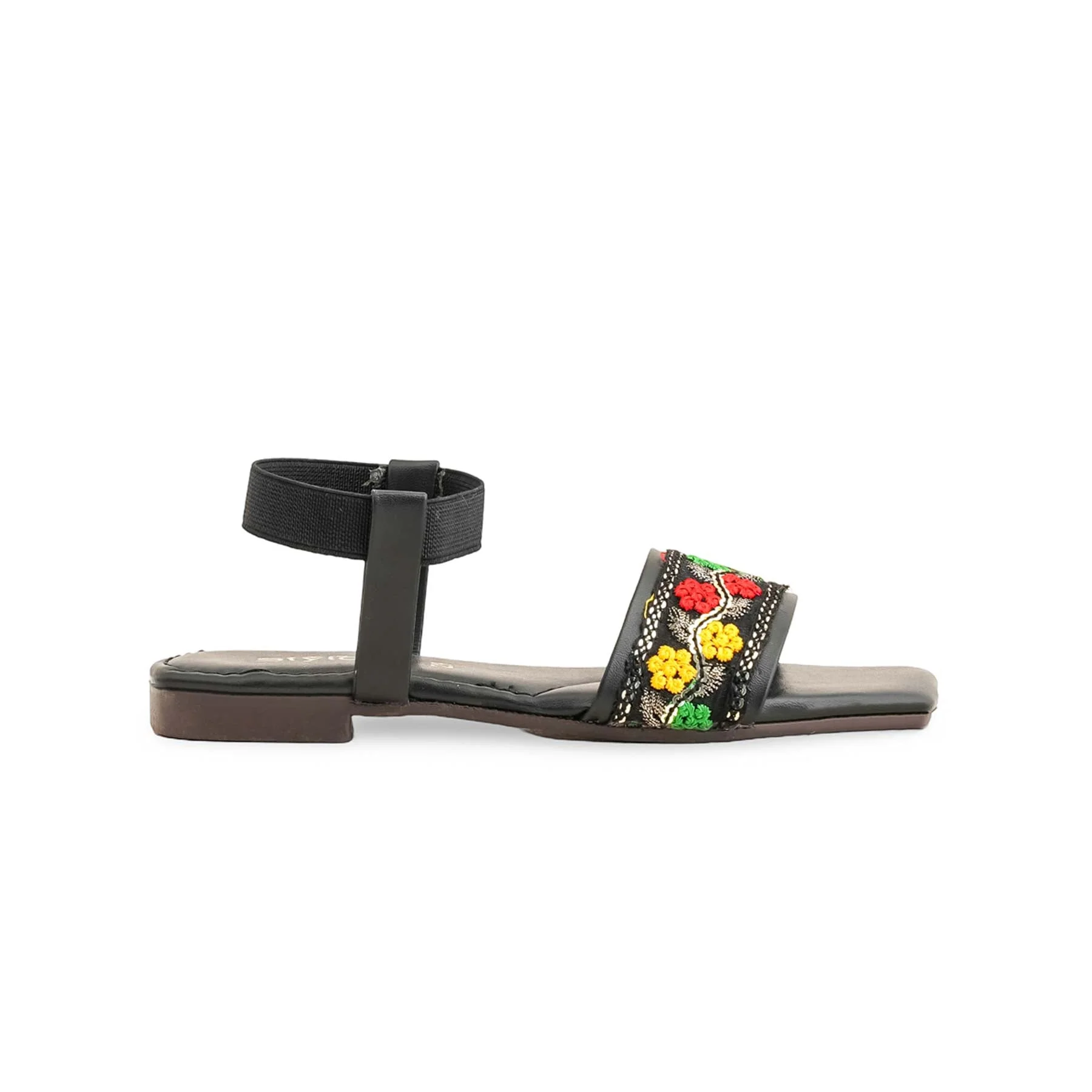 Girls Black Casual Sandal KD9877 - Image 2