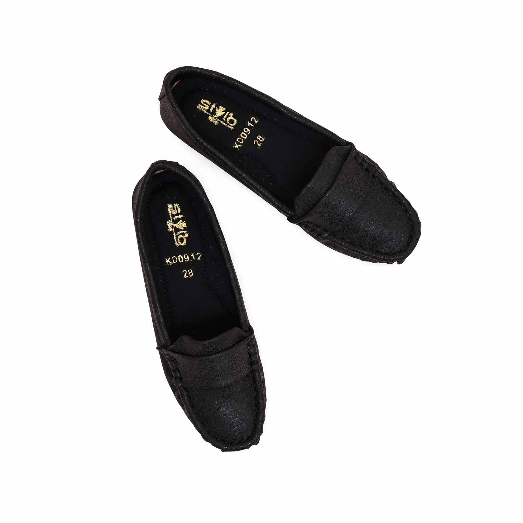 Girls Black Formal Pumps KD0912 - Image 5