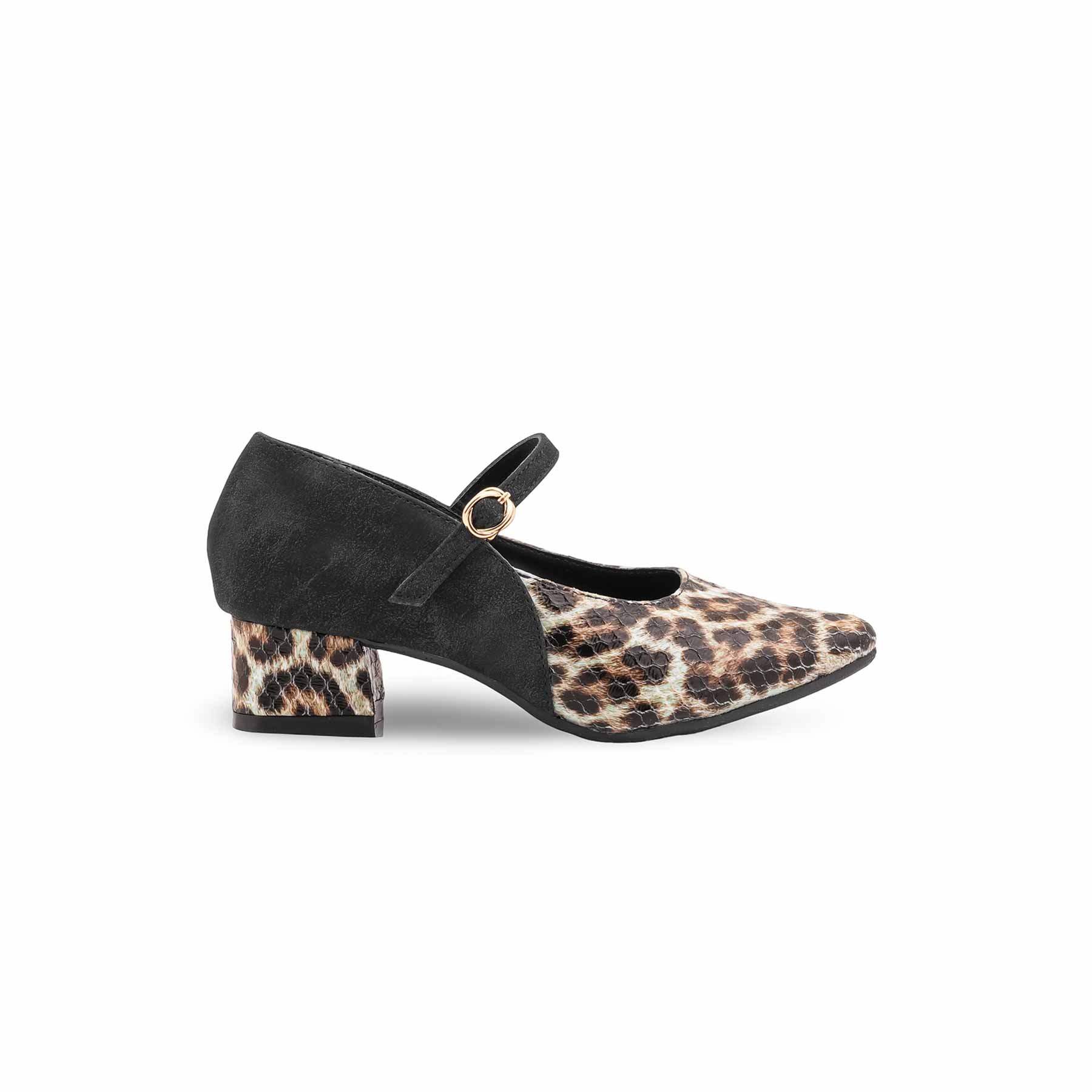 Girls Black Formal Pumps KD2612 - Image 2