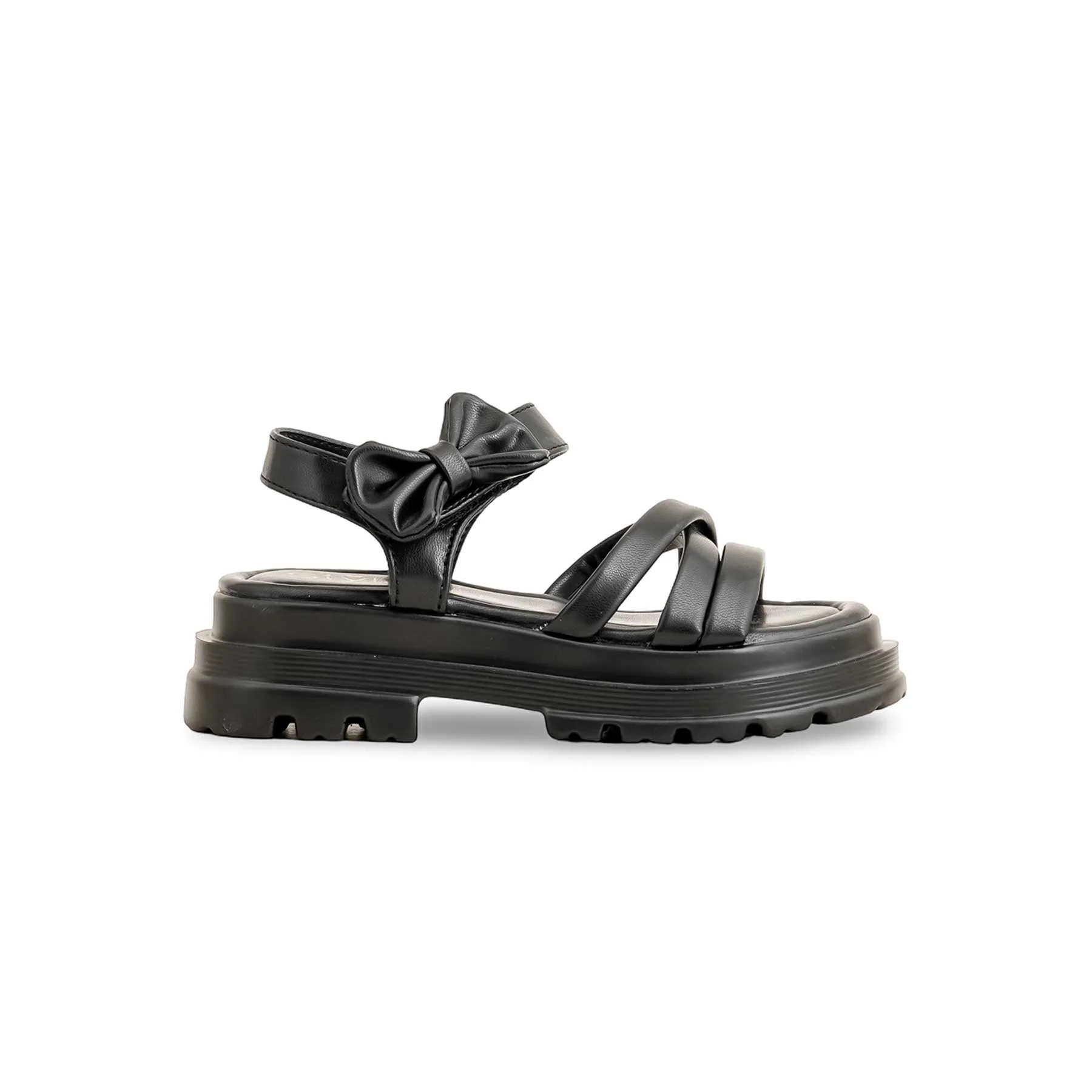 Girls Black Formal Sandal KD5696 - Image 2