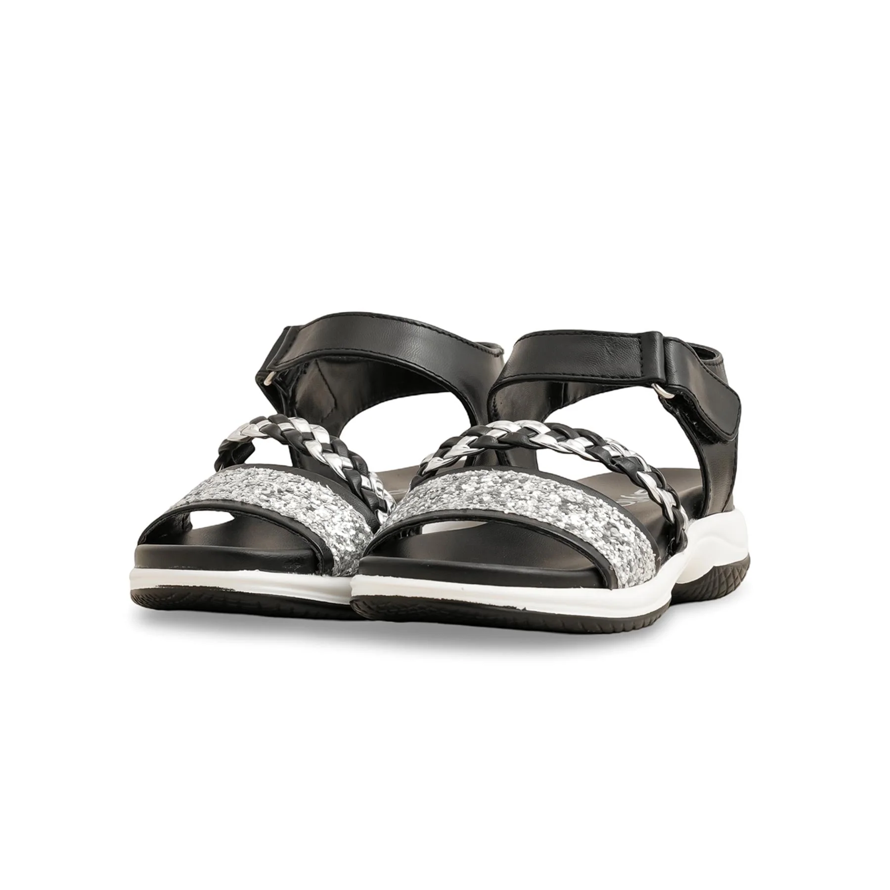 Girls Black Formal Sandal KD5714 - Image 3