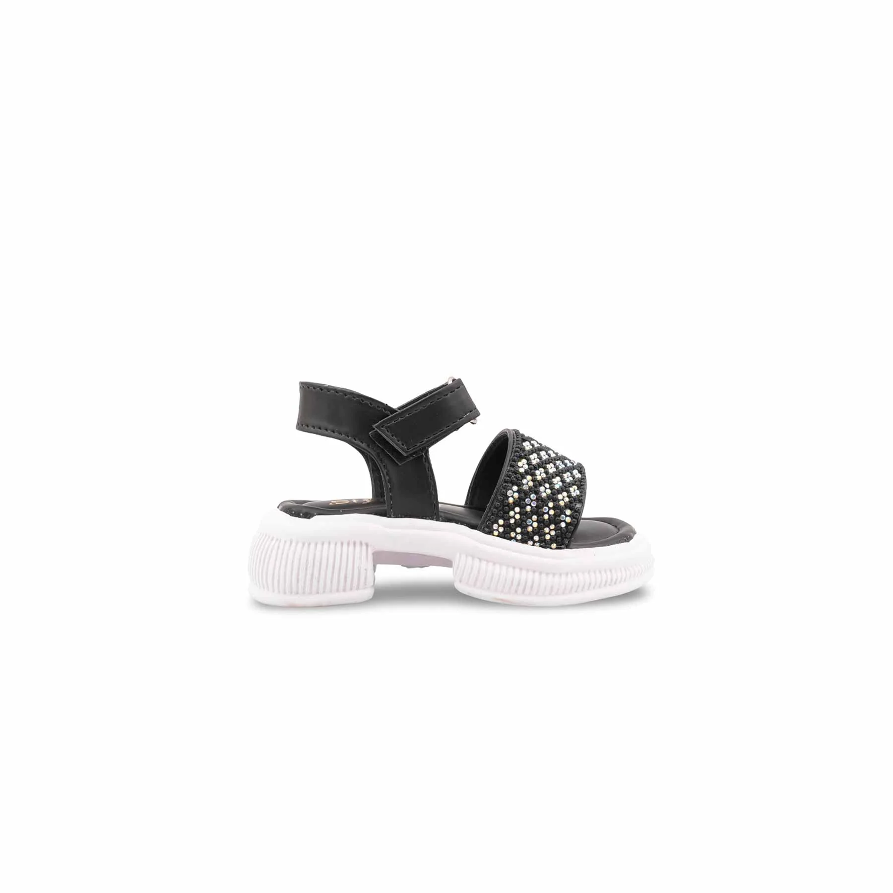 Girls Black Formal Sandal KD5823 - Image 2