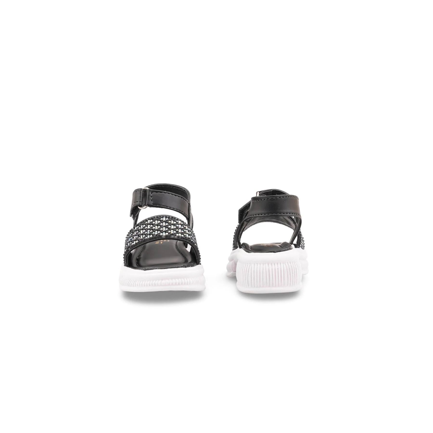 Girls Black Formal Sandal KD5823 - Image 4