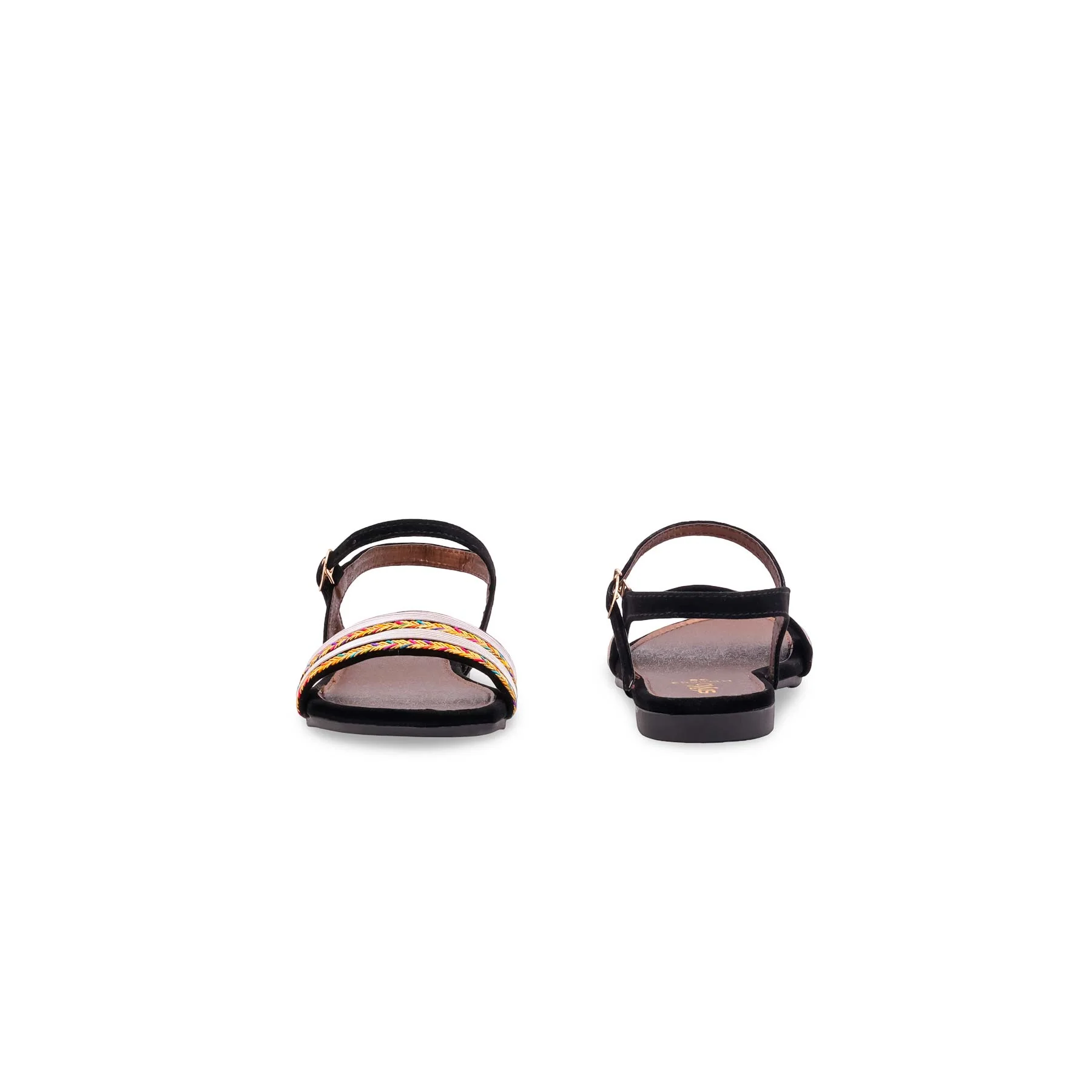 Girls Black Formal Sandal KD5883 - Image 4