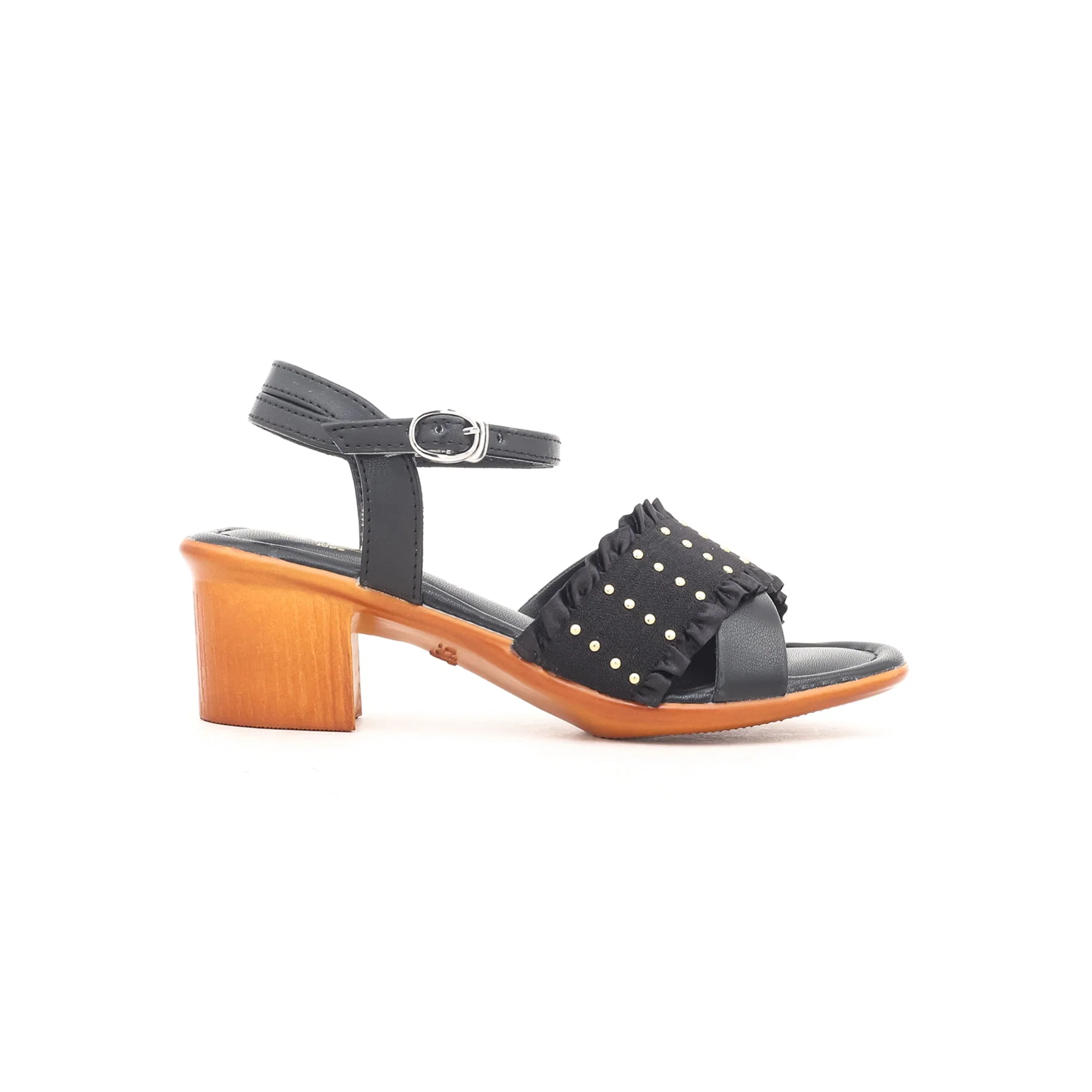 Girls Black Formal Sandal KD7527 - Image 2