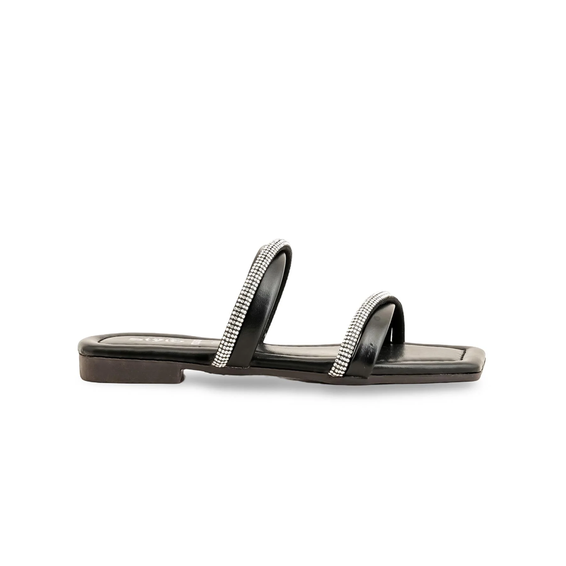 Girls Black Formal Slipper KD5627 - Image 2