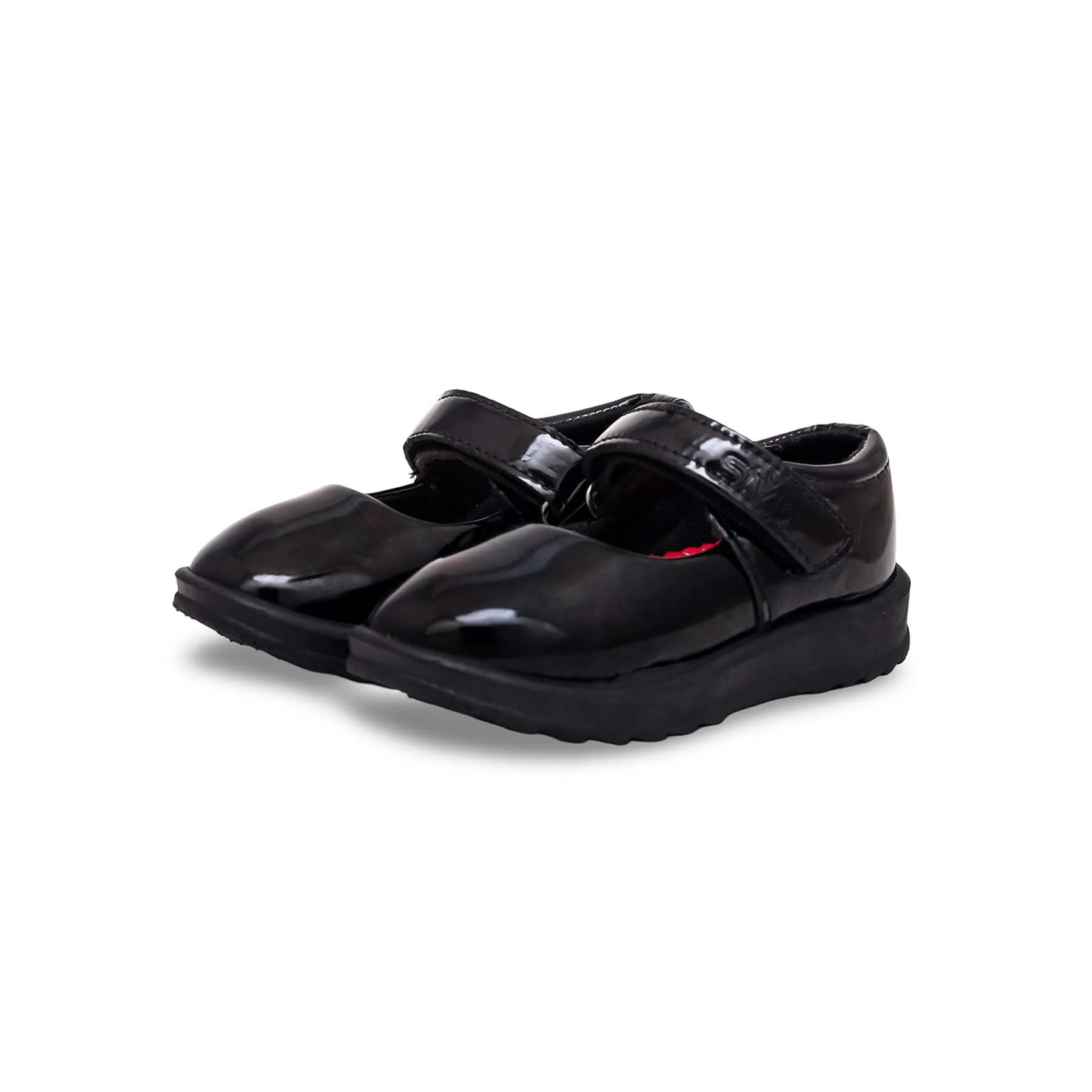 Girls Black Pateint School Shoes SK0050 - Image 3