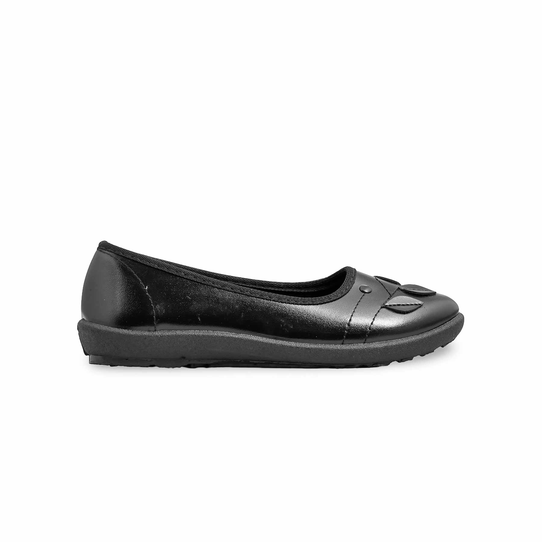 Girls Black School Shoes SK0073 - Image 2