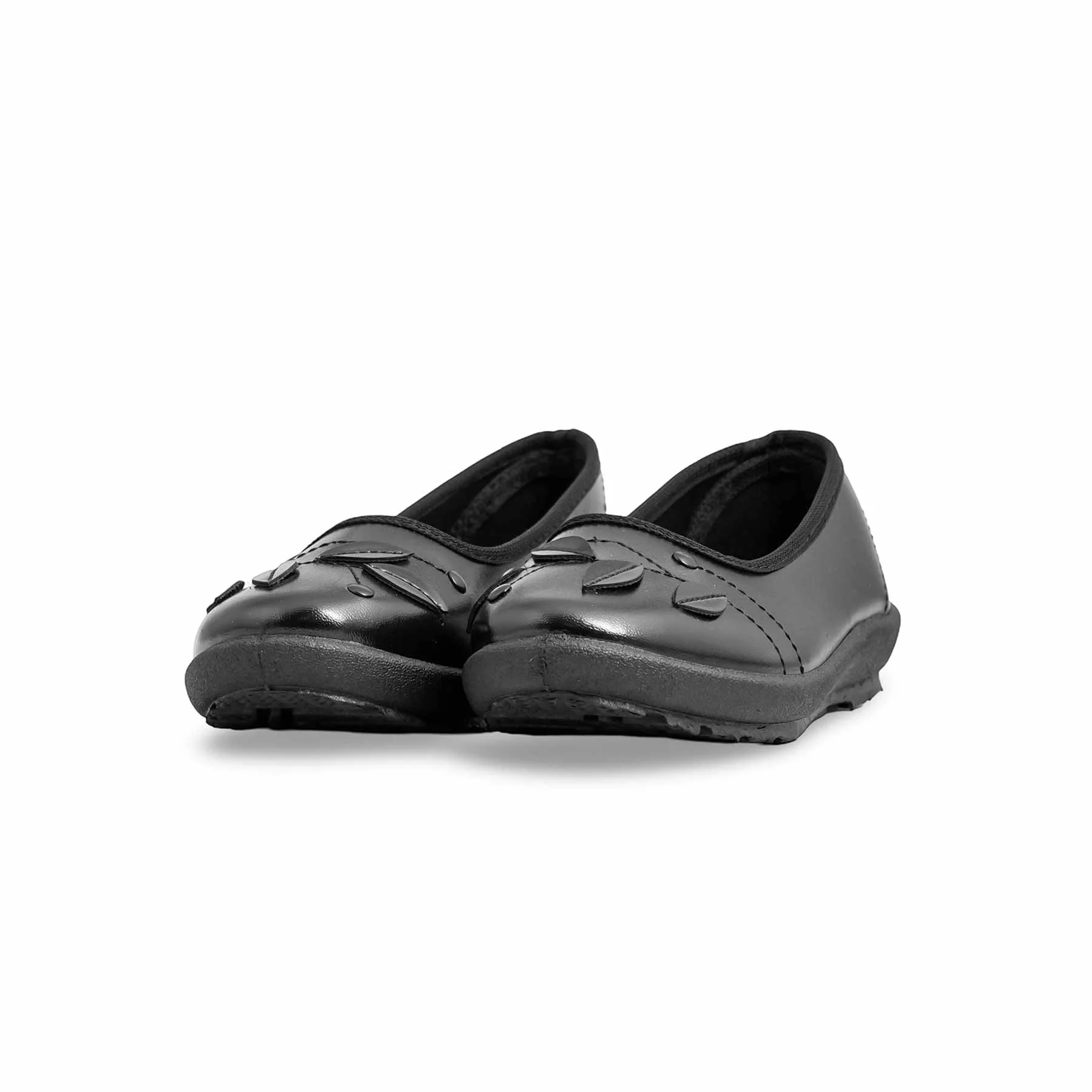 Girls Black School Shoes SK0073 - Image 3