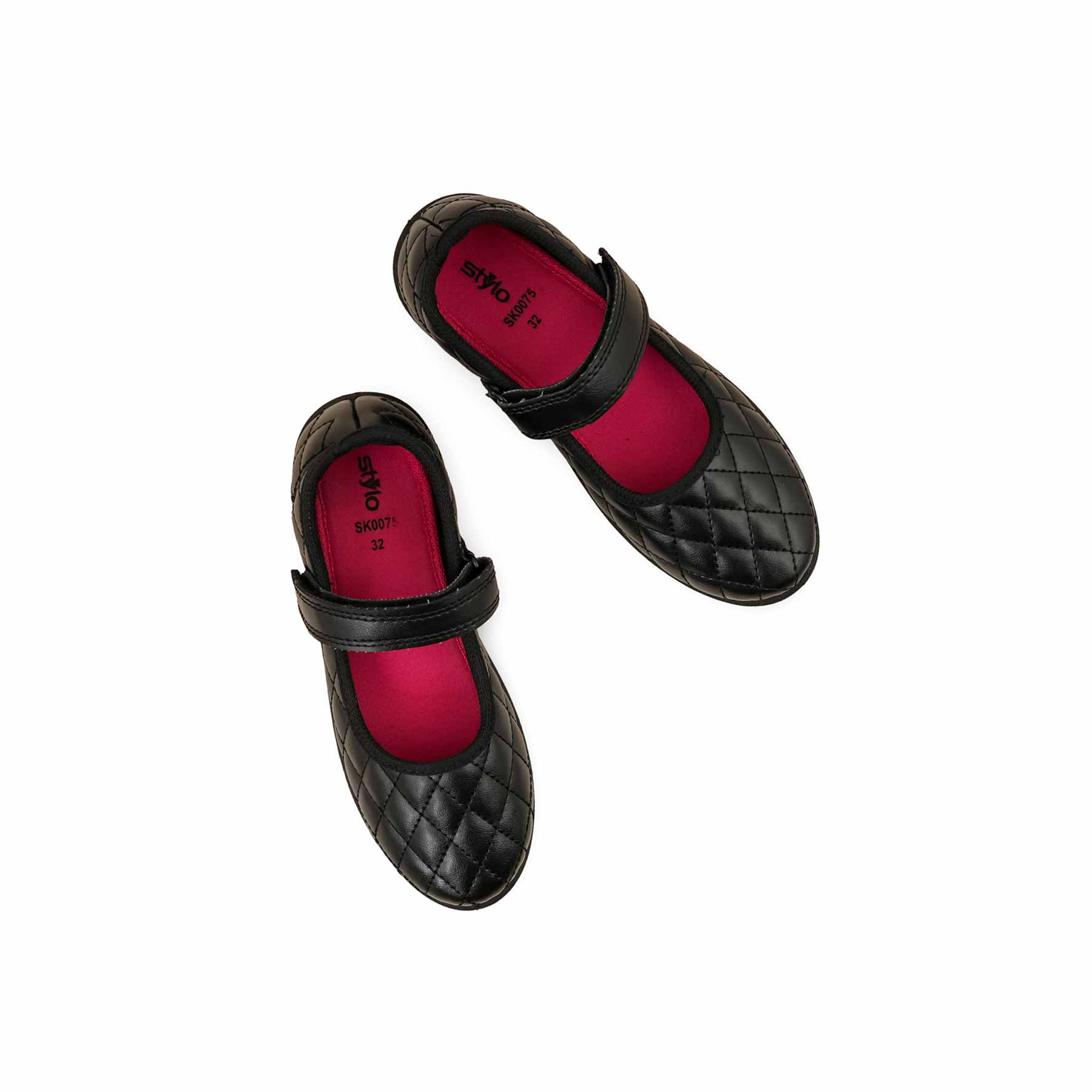 Girls Black School Shoes SK0075 - Image 5
