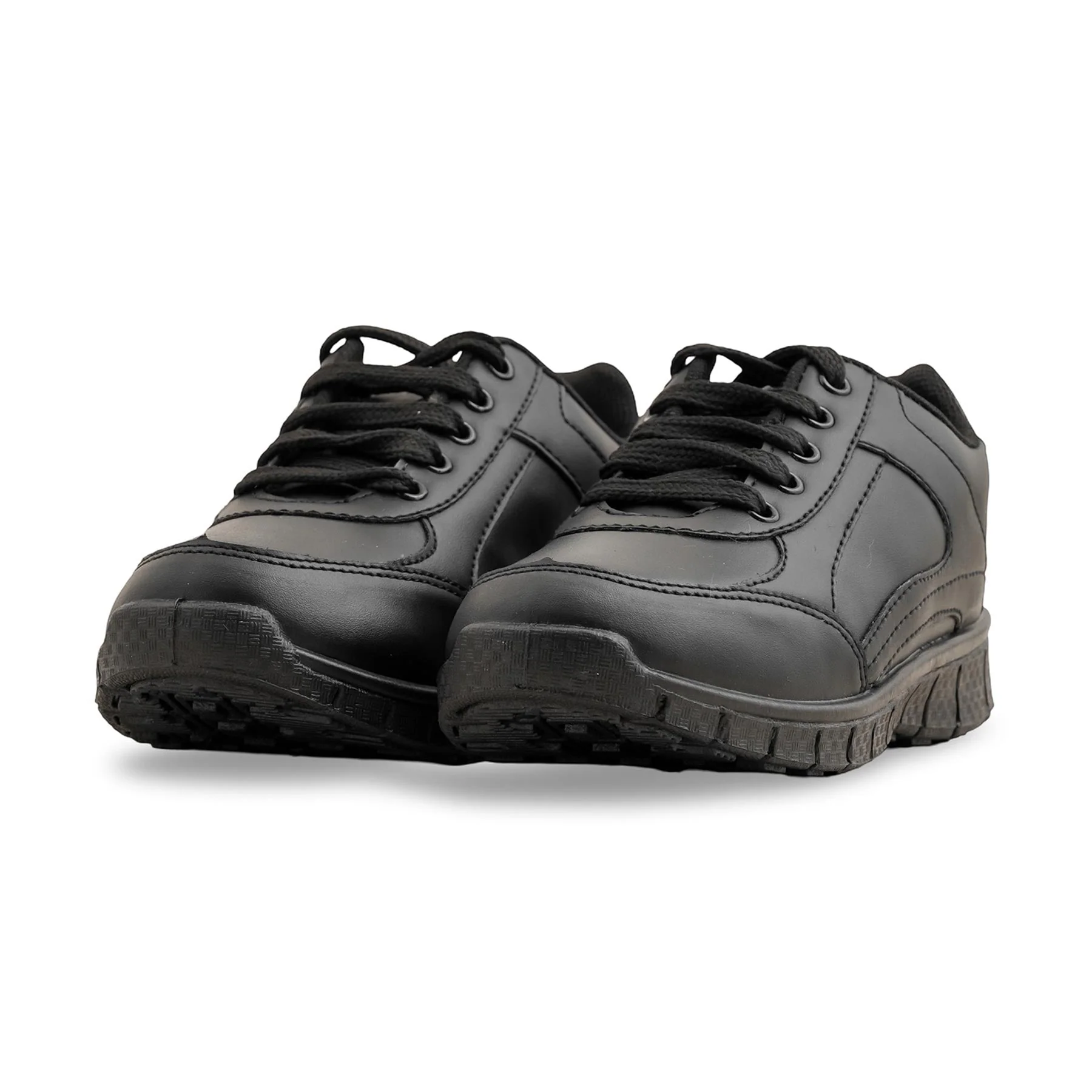Girls Black Sports School Shoes SK0057 - Image 2