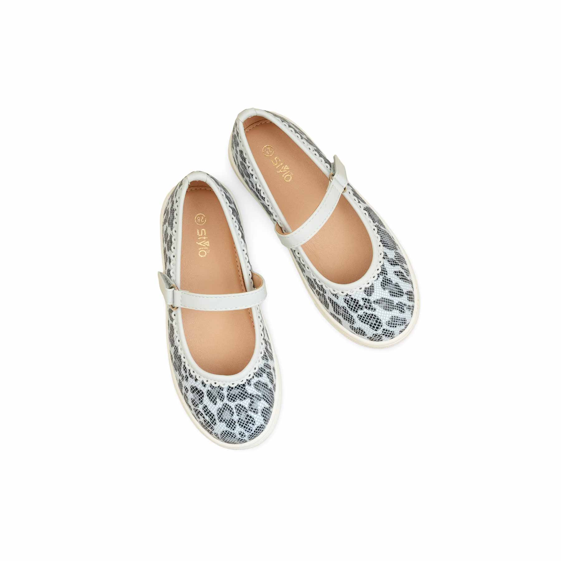 Girls Blue Casual Pumps KD2460 - Image 5