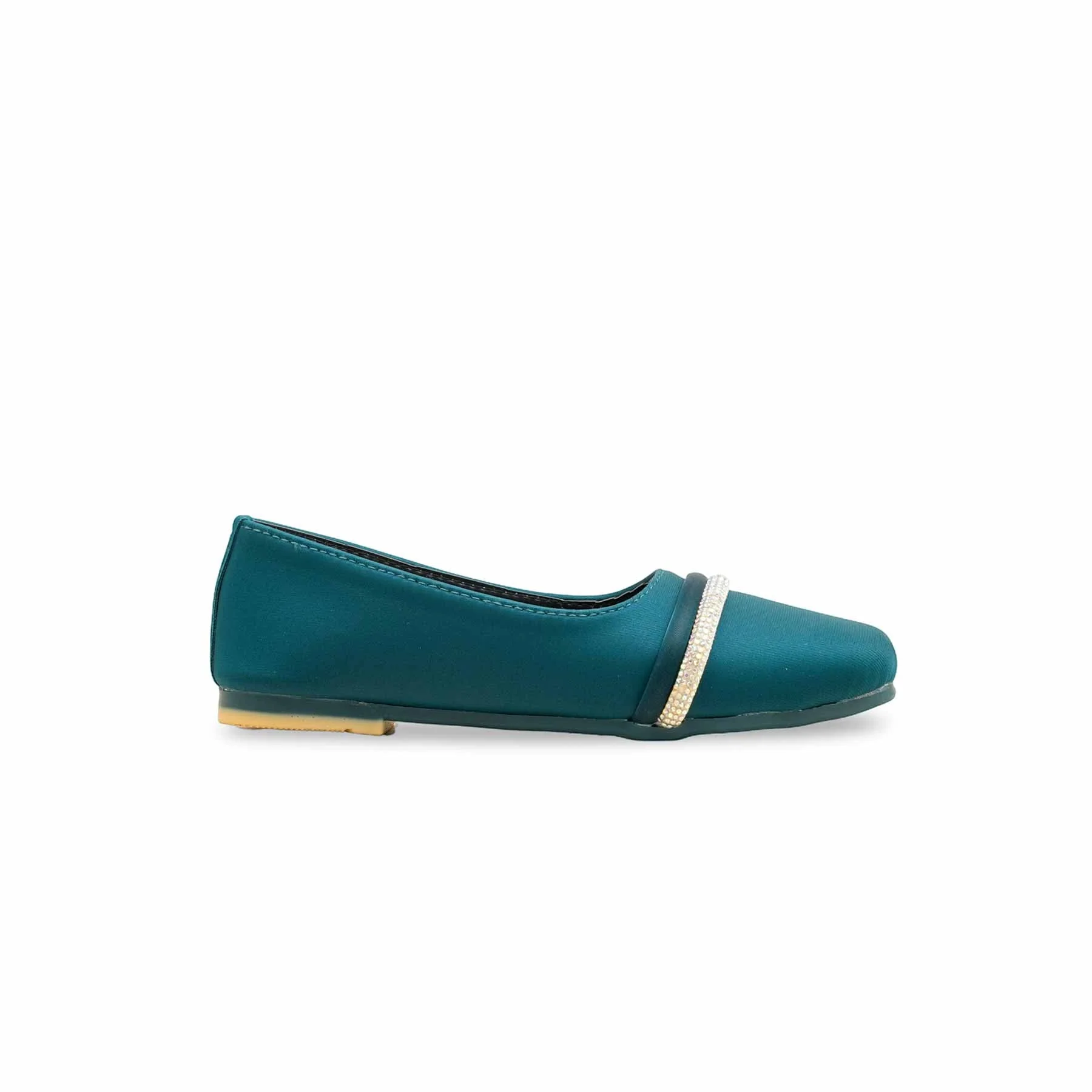 Girls Blue Formal Pumps KD2570 - Image 2