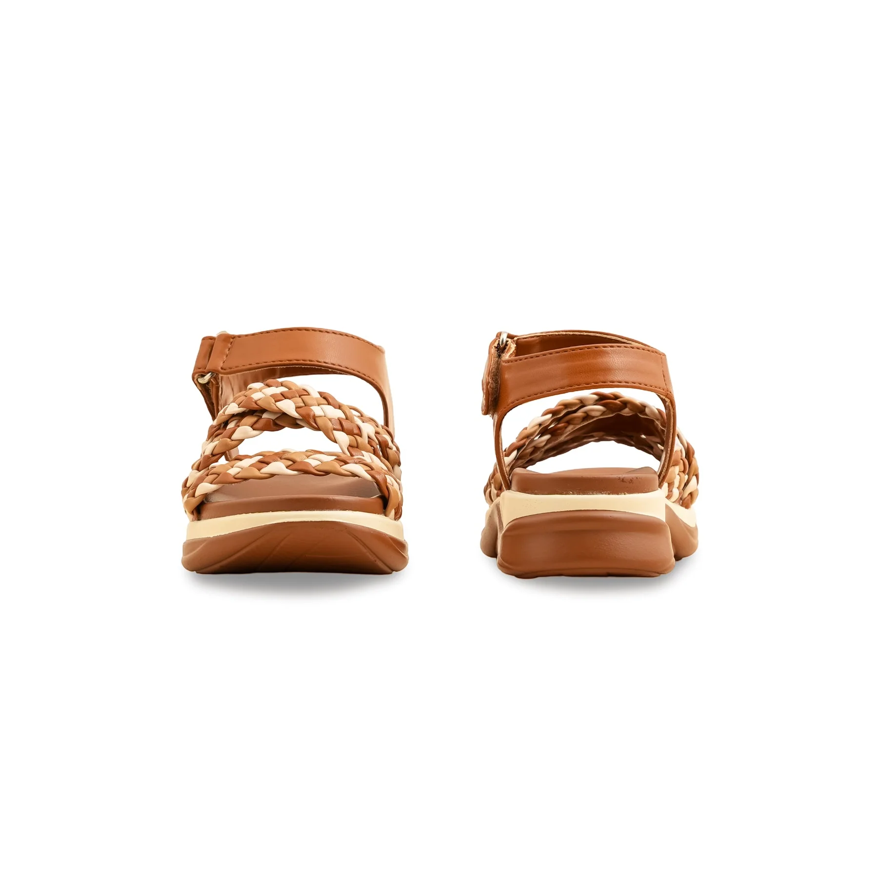 Girls Brown Formal Sandal KD5694 - Image 4