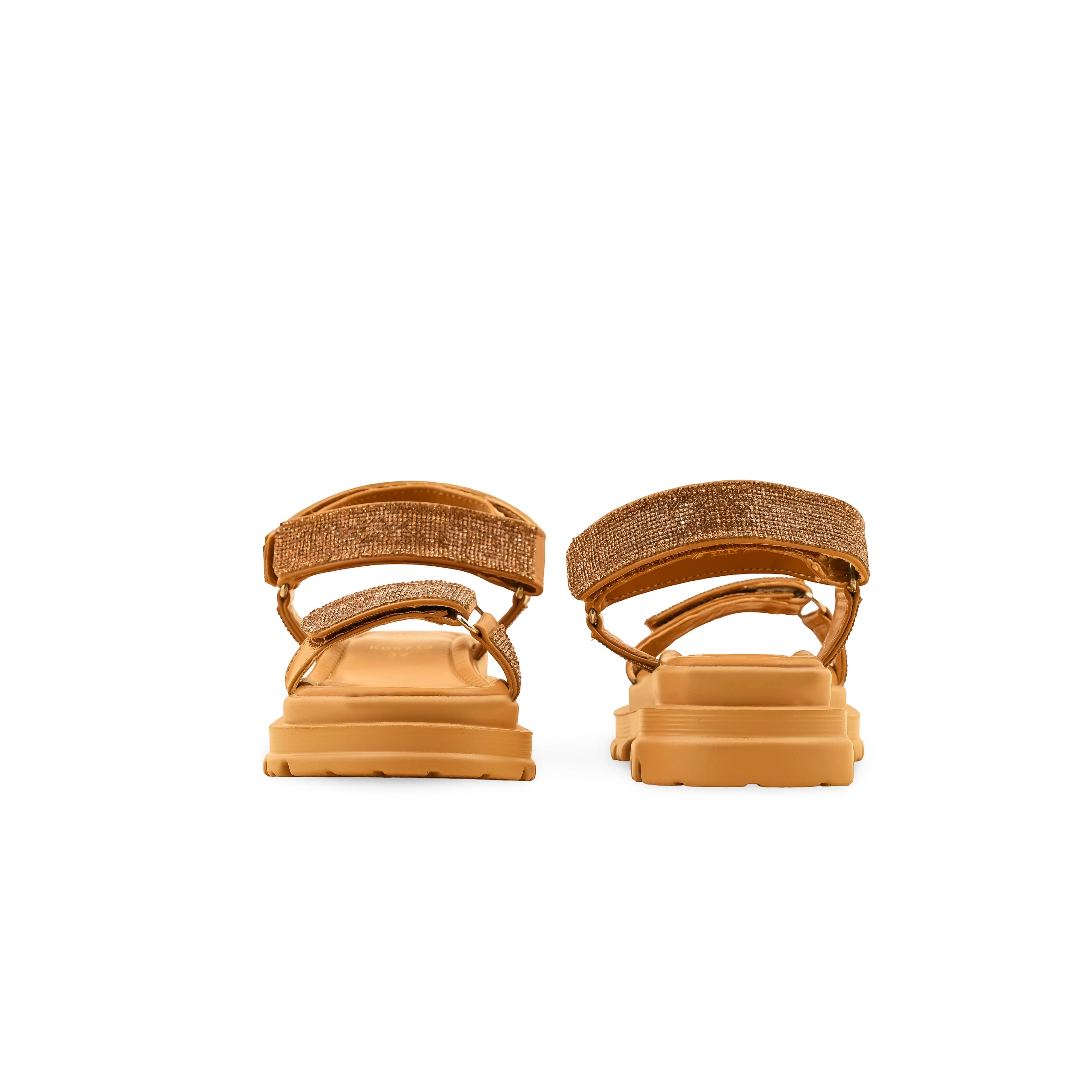 Girls Brown Formal Sandal KD5715 - Image 4