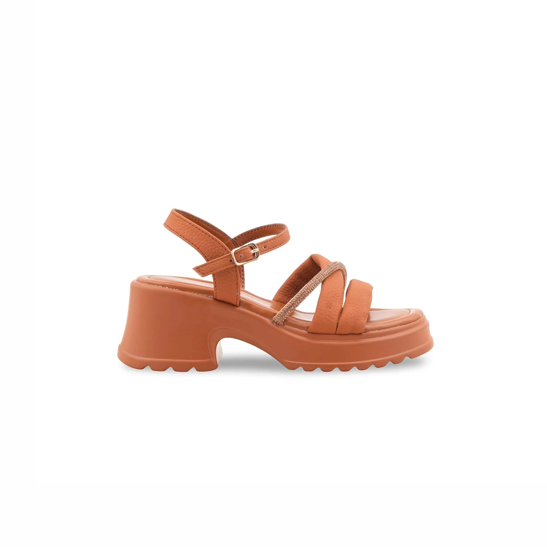 Girls Brown Formal Sandal KD5759 - Image 2