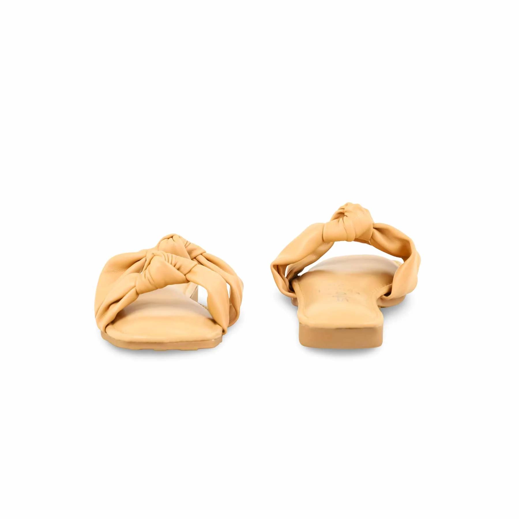 Girls Brown Formal Slipper KD5561 - Image 4
