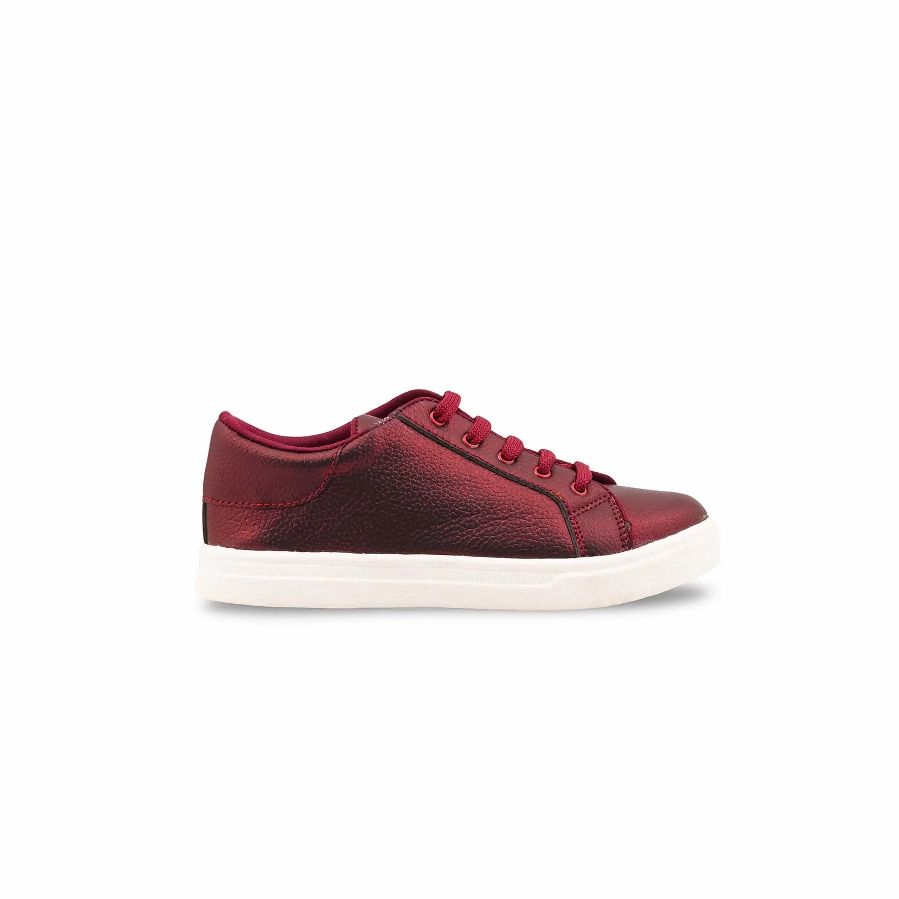 Girls Burgundy Casual Jogger KD1999 - Image 2