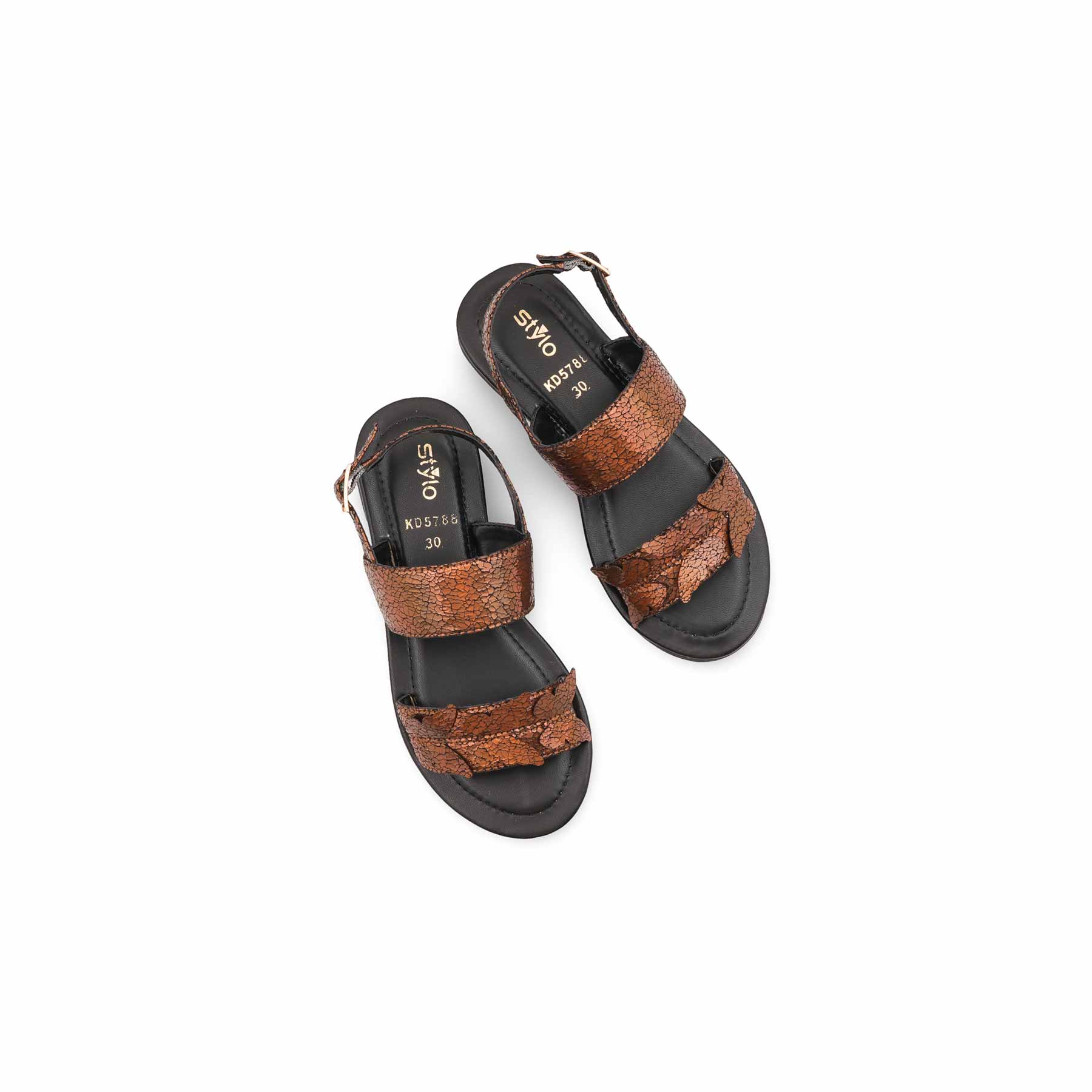 Girls Copper Casual Sandal KD5788 - Image 5