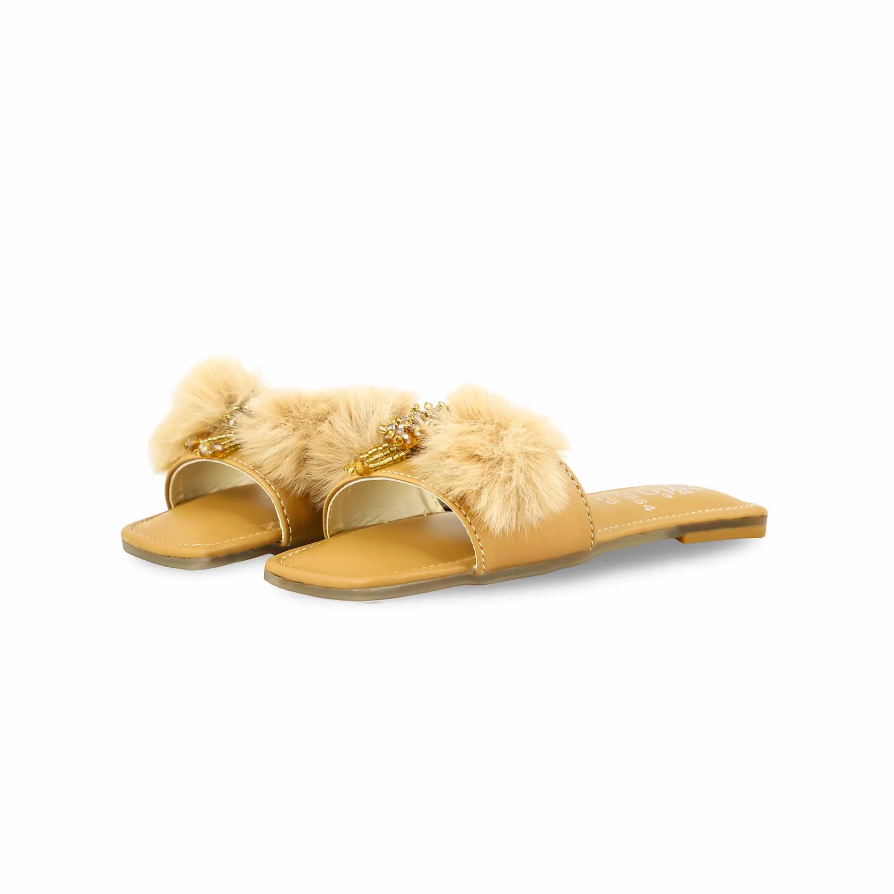 Girls Fawn Formal Slipper KD5564 - Image 3