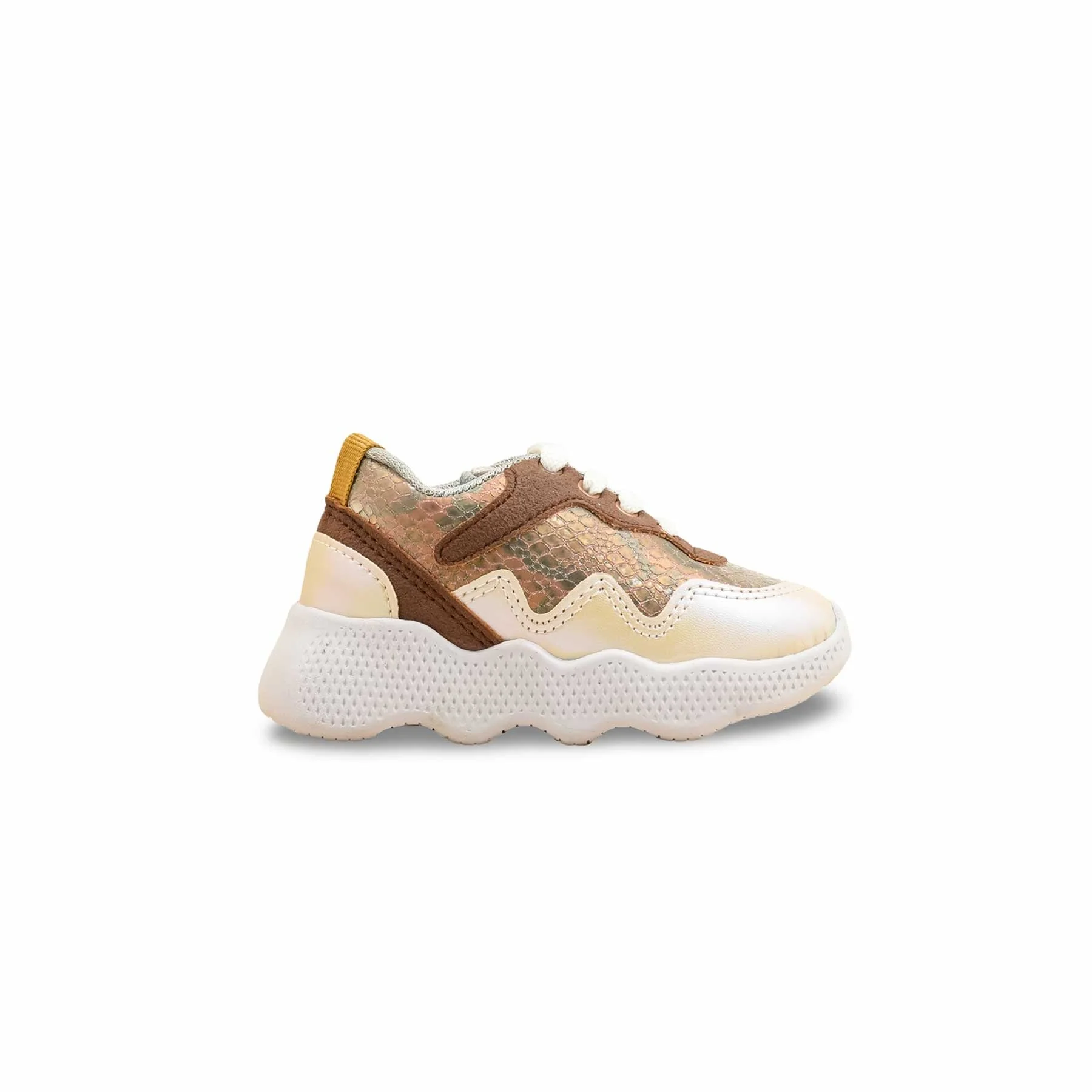Girls Golden Casual Jogger KD8106 - Image 2