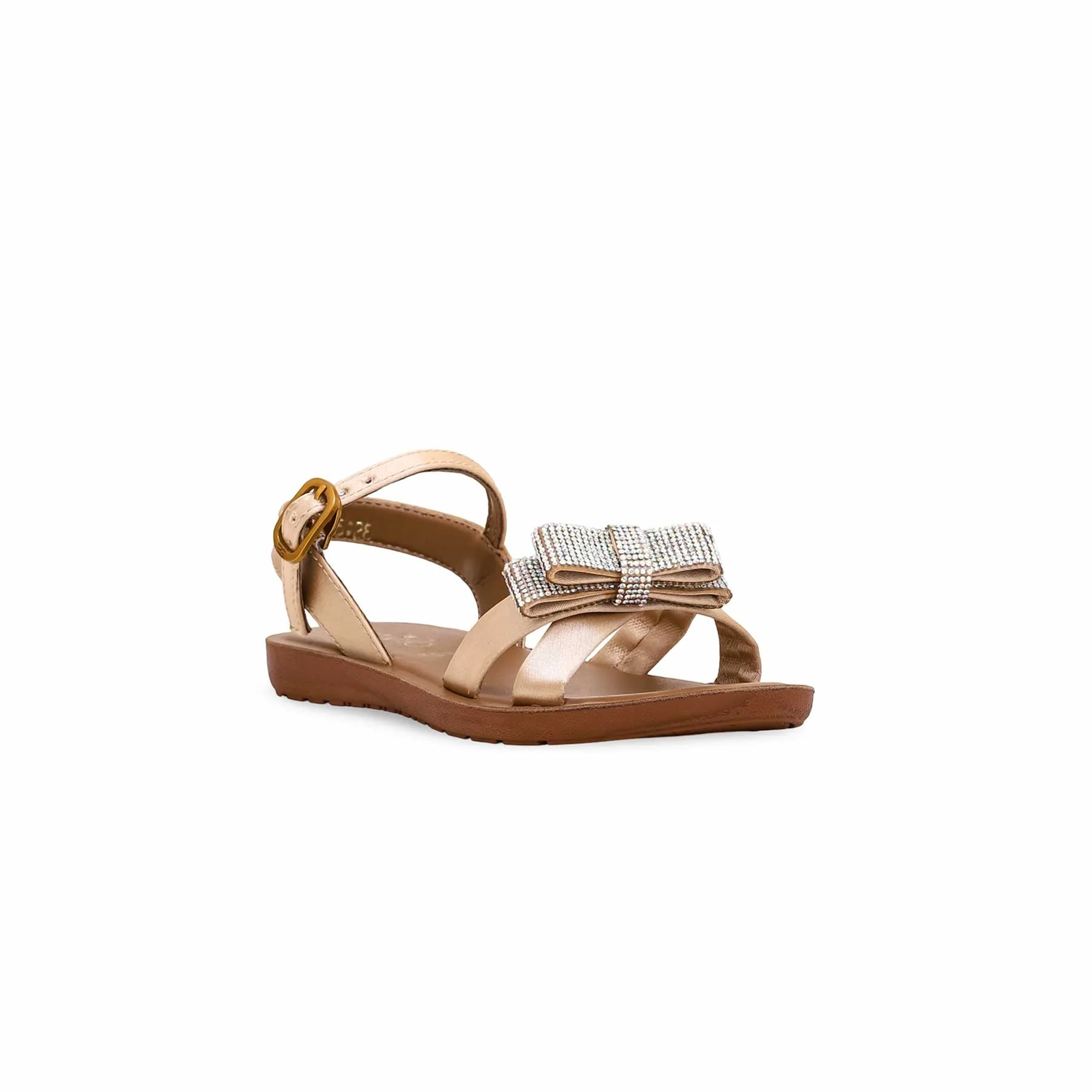 Girls Golden Casual Sandal KD9735 - Image 2