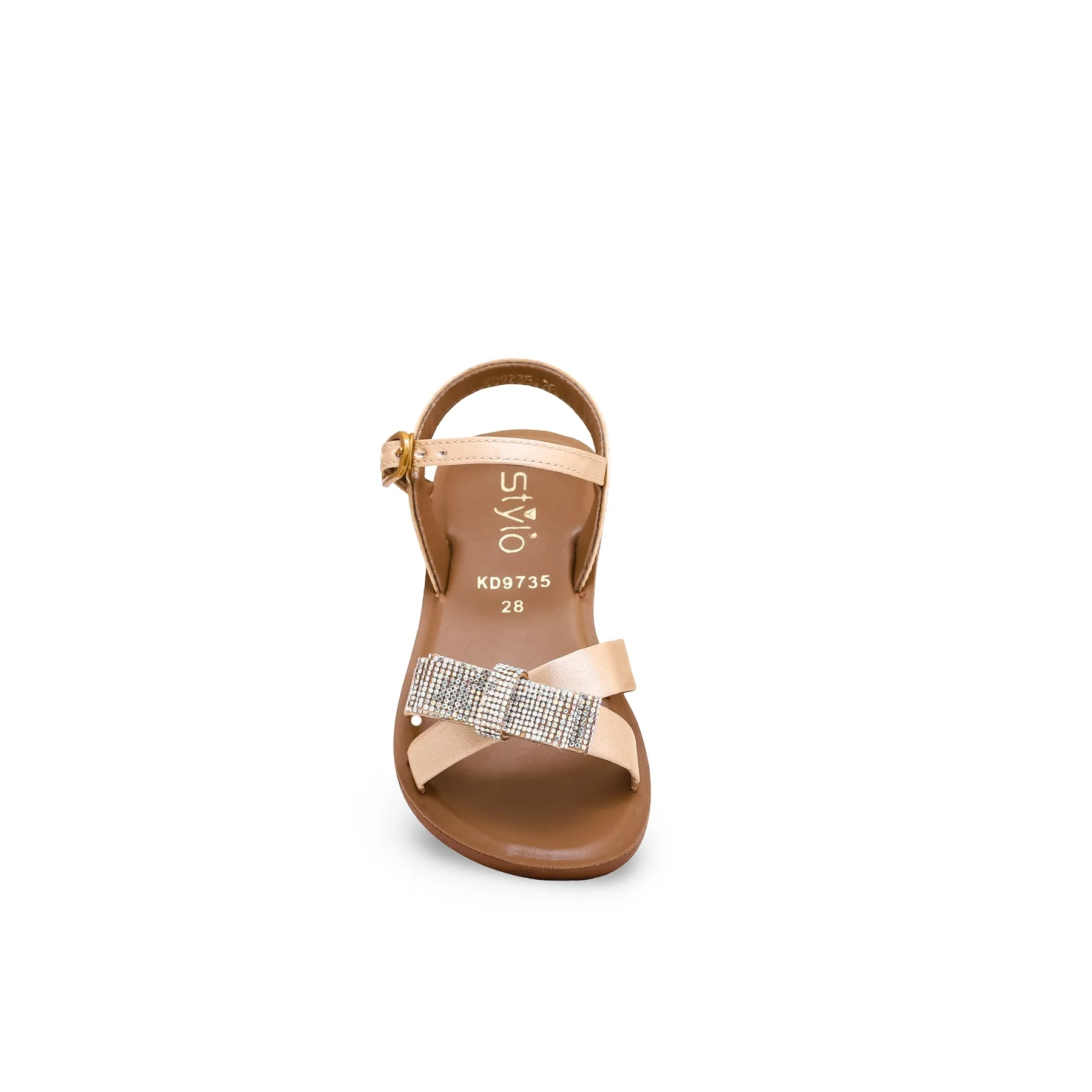 Girls Golden Casual Sandal KD9735 - Image 3
