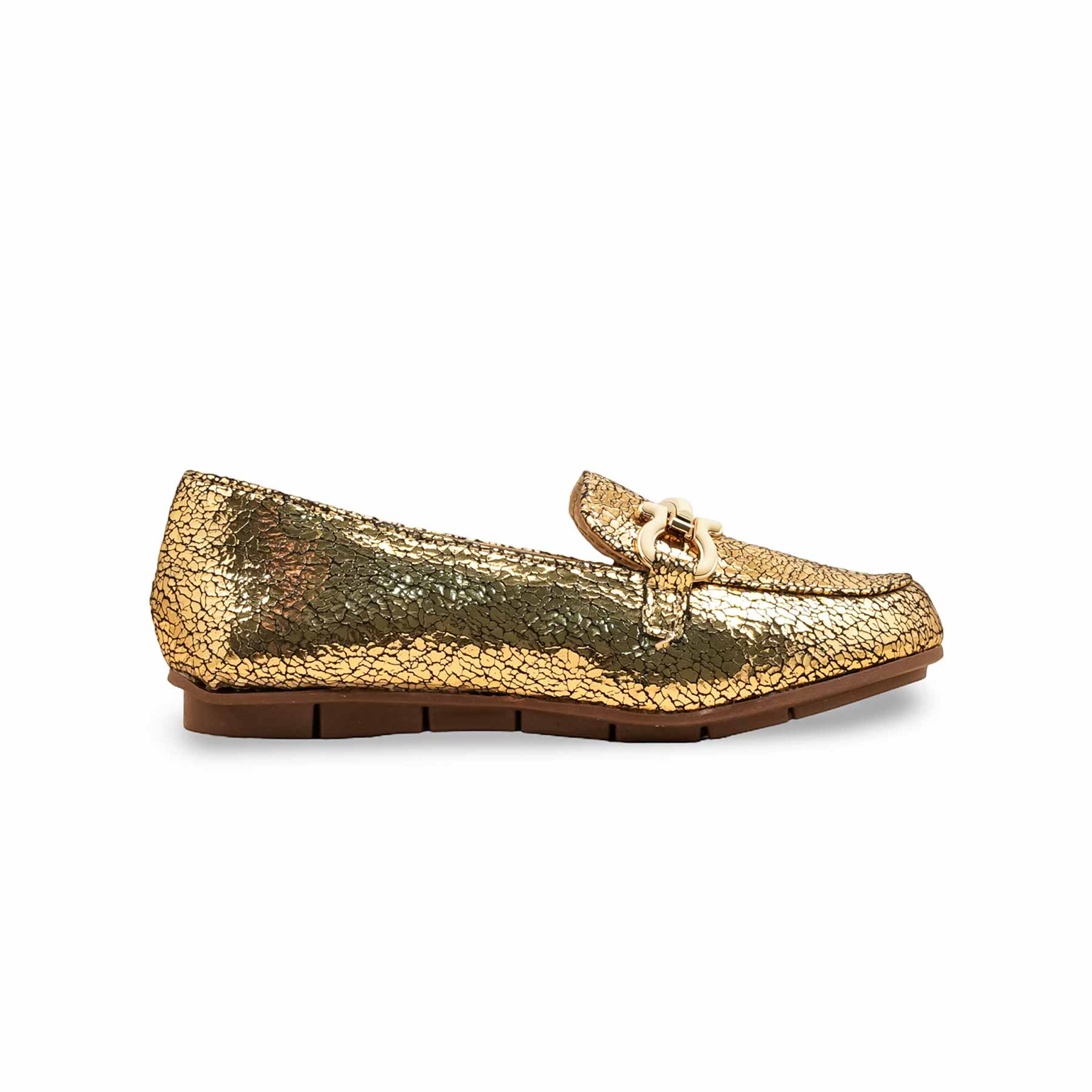 Girls Golden Fancy Moccasin KD2599 - Image 2